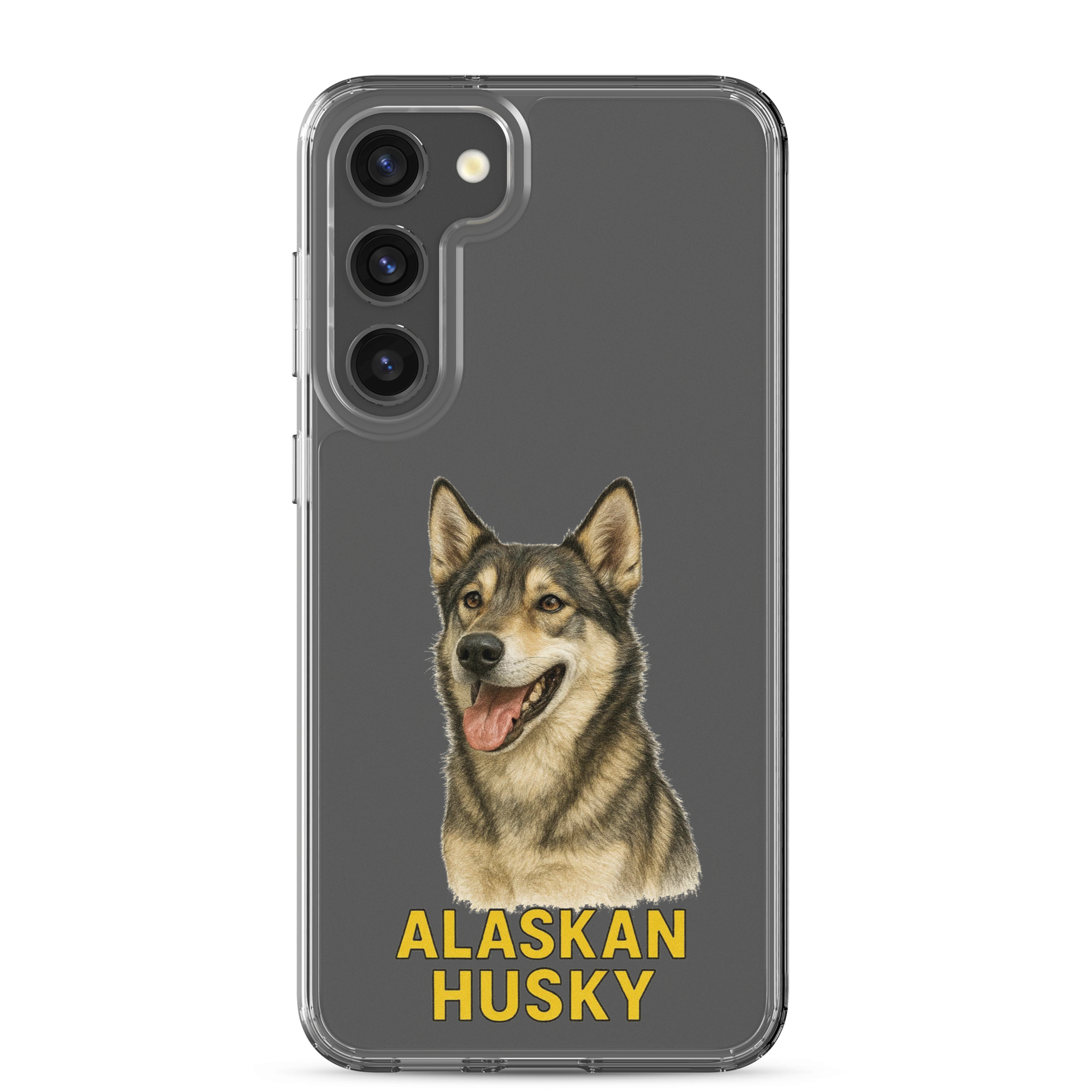 Alaskan Husky Clear Case for Samsung