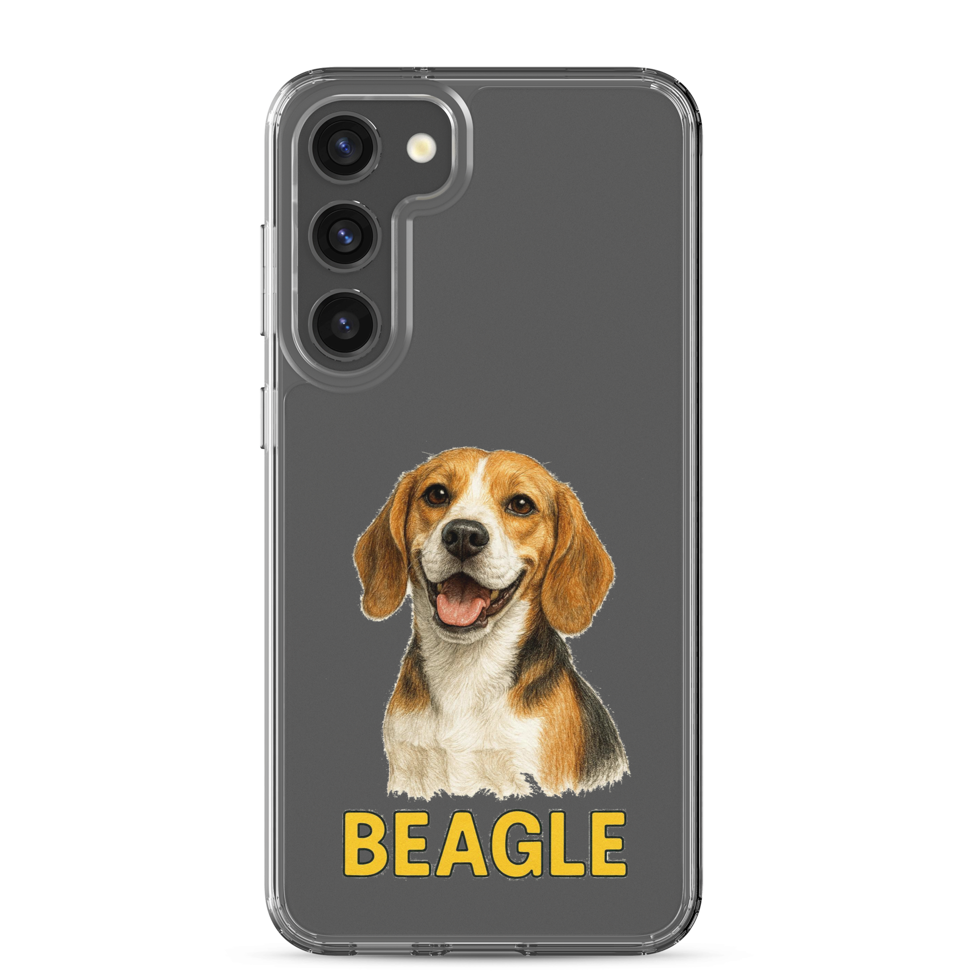 Beagle Clear Case for Samsung