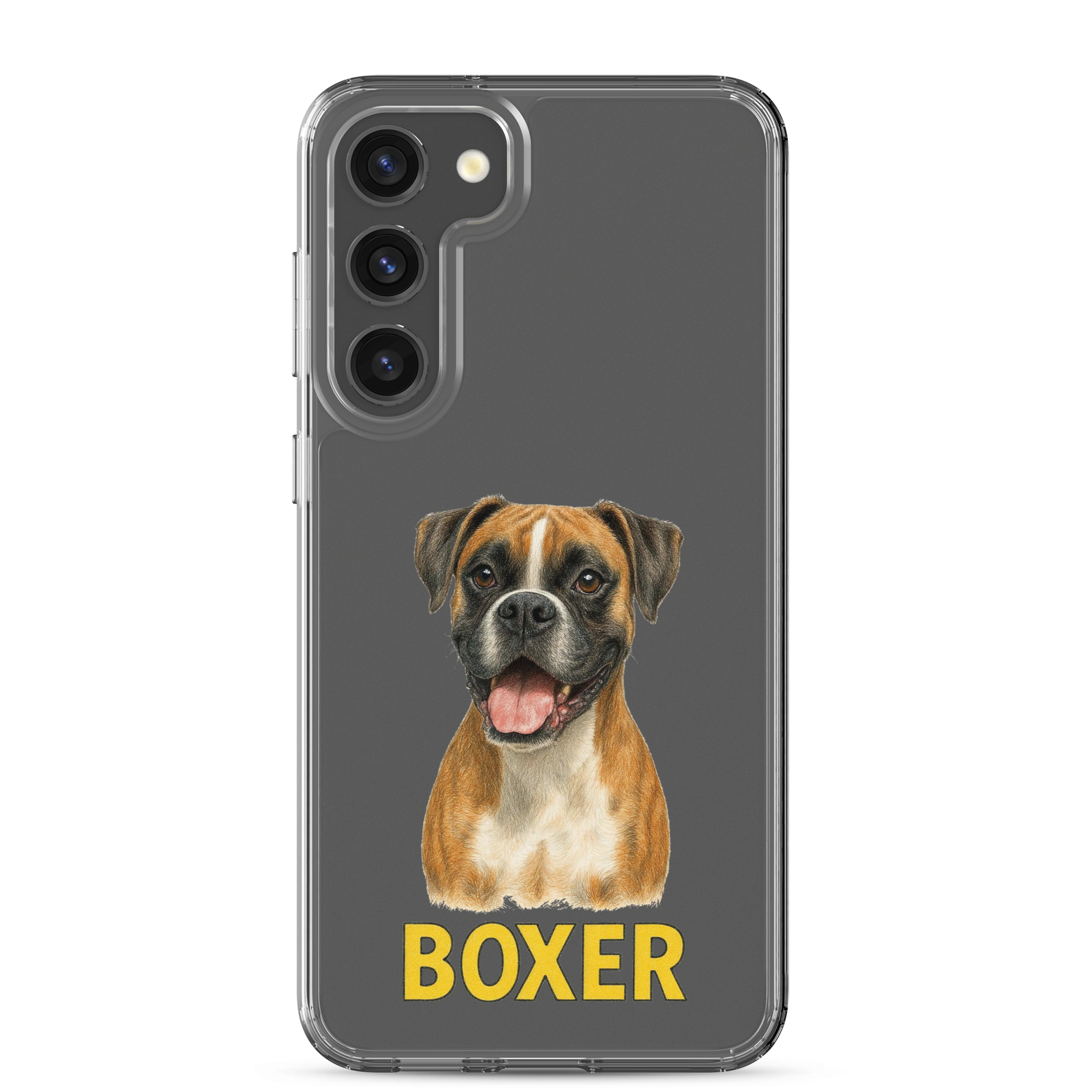 Boxer Clear Case for Samsung