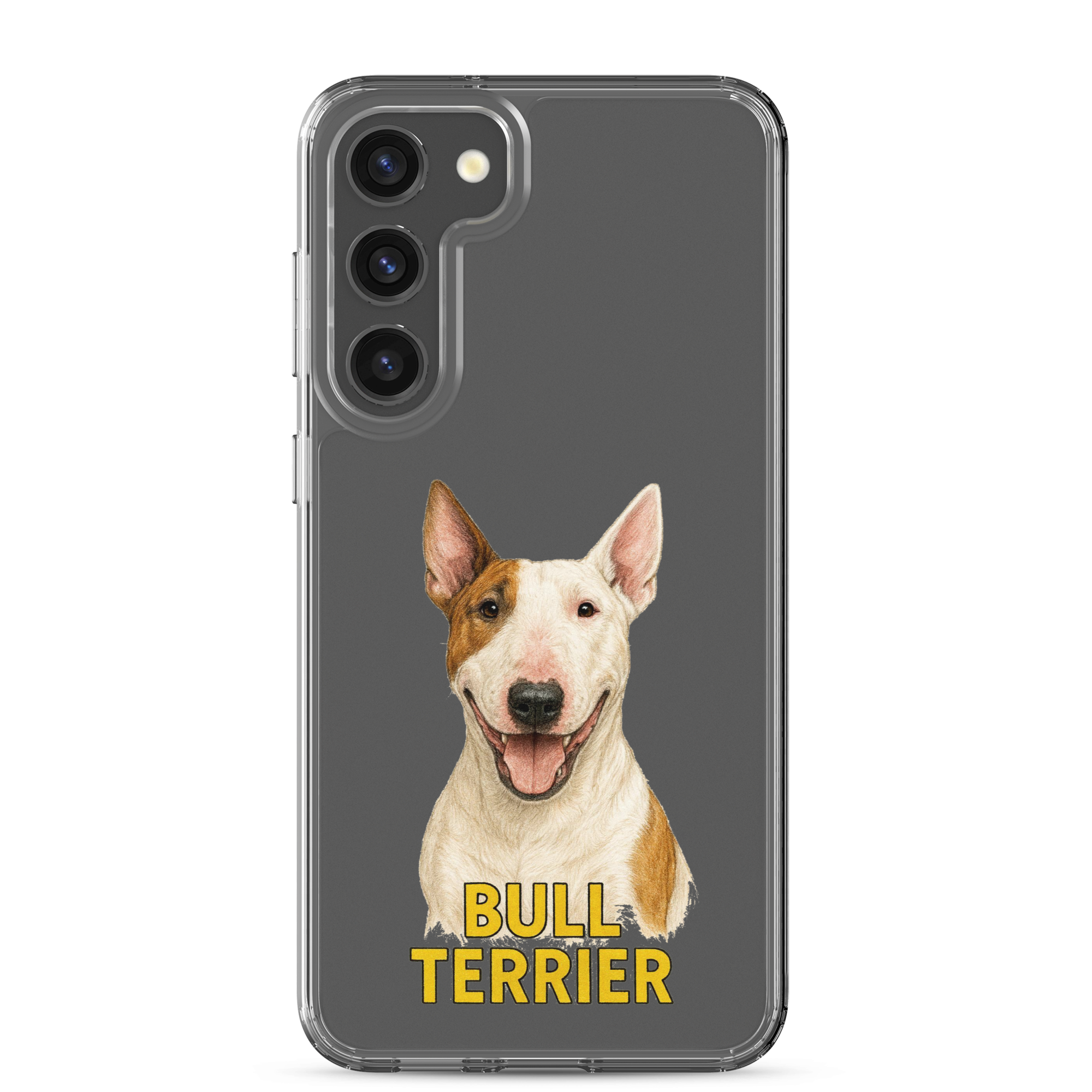 Bull Terrier Clear Case for Samsung