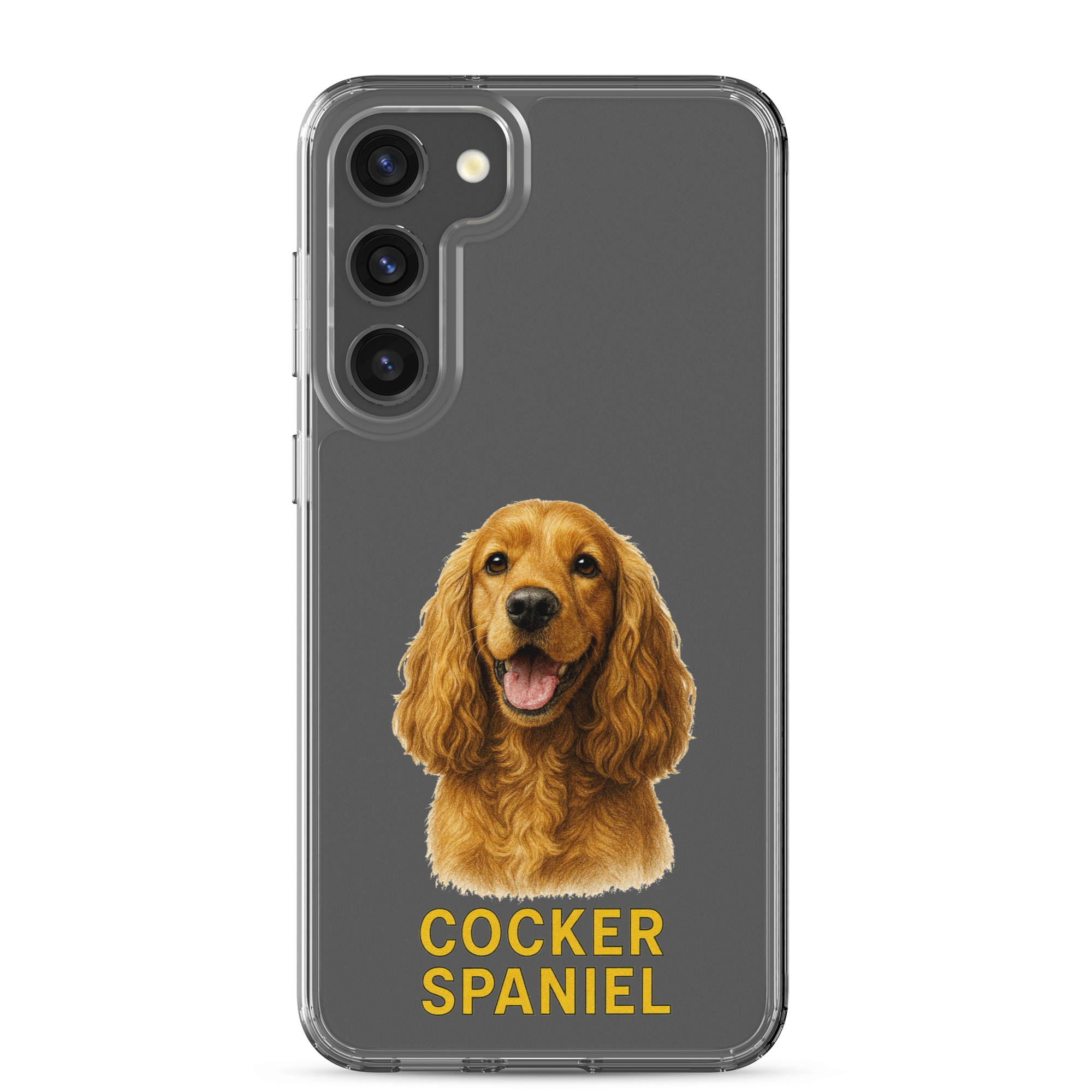 Cocker Spaniel Clear Case for Samsung
