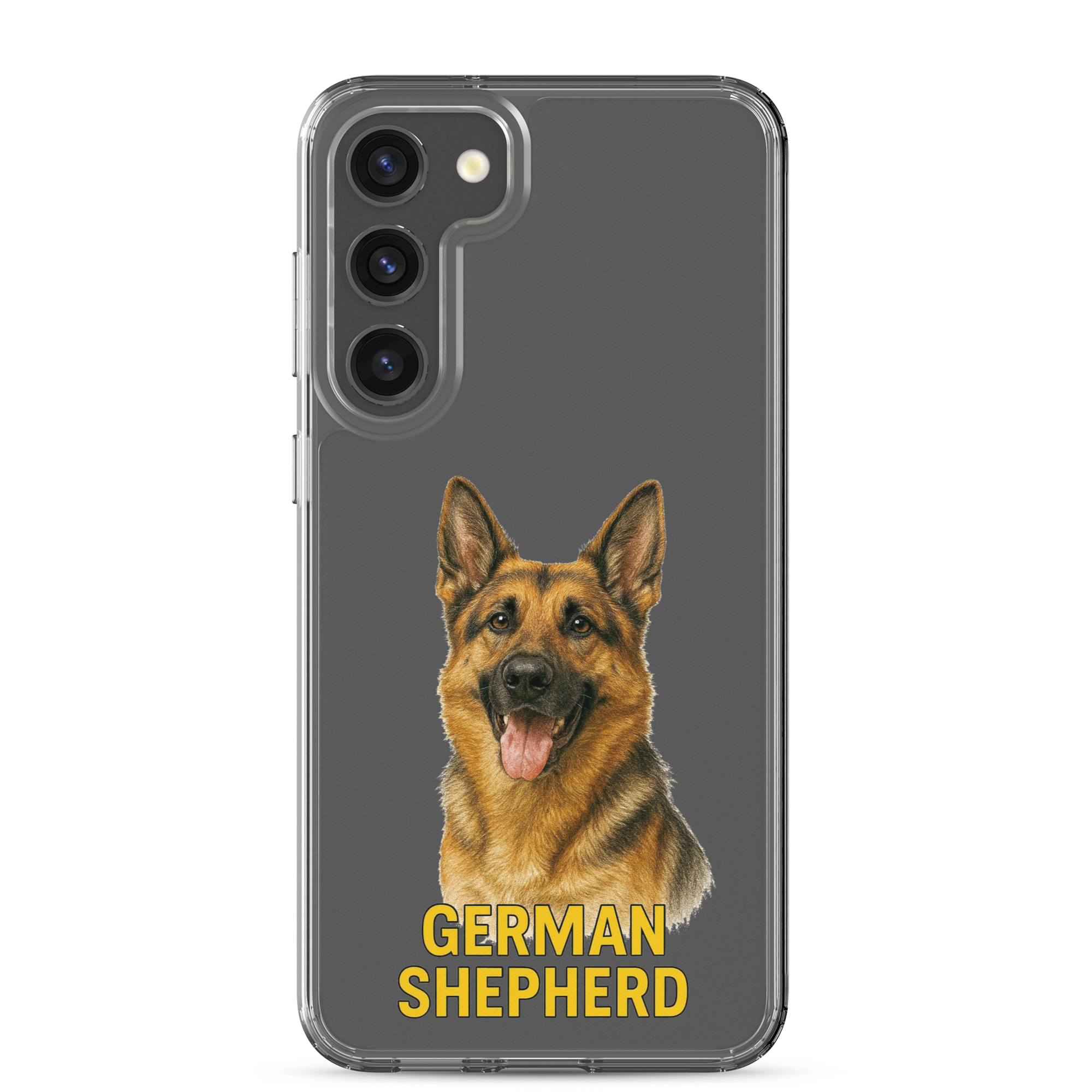 German Shepherd Clear Case for Samsung
