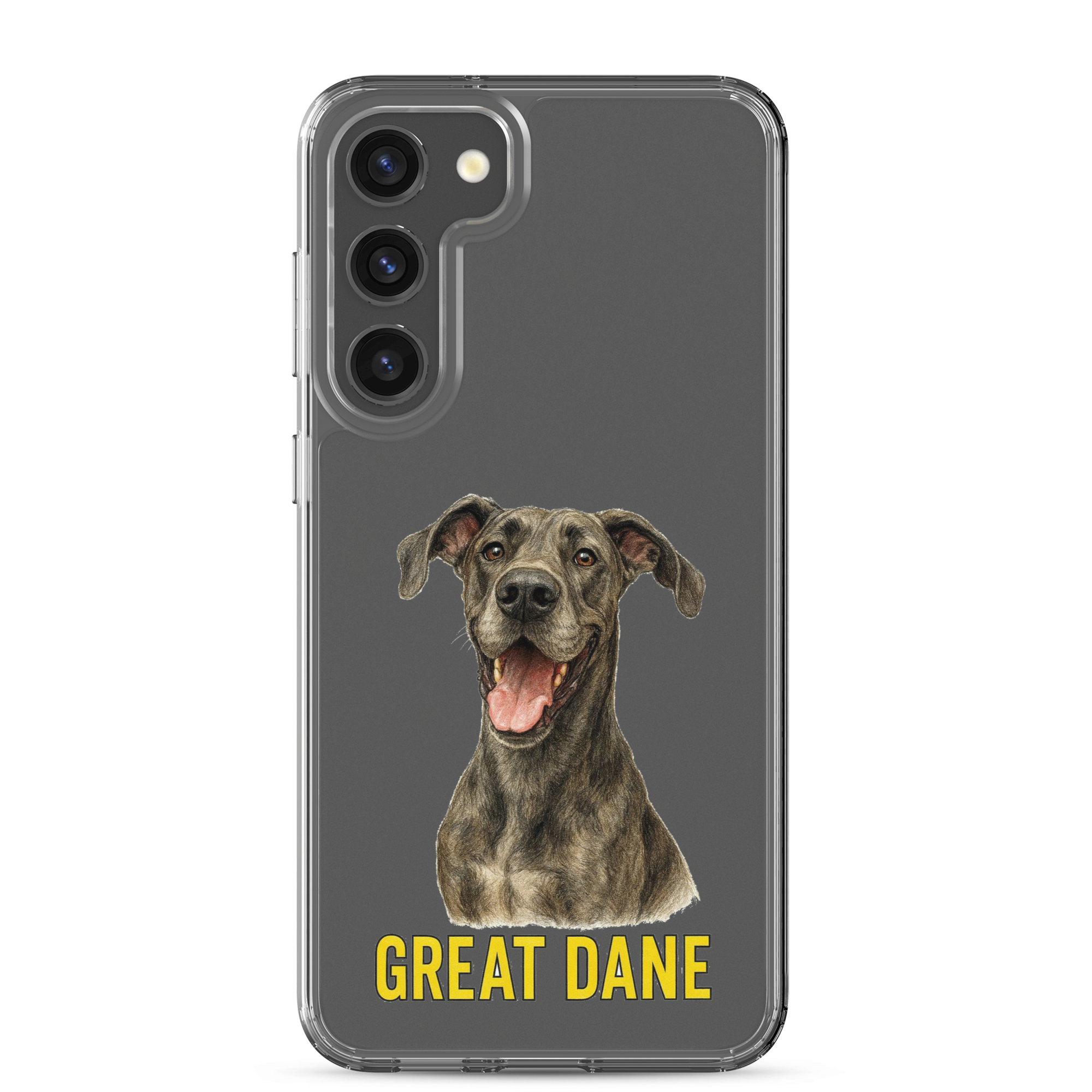 Great Dane Clear Case for Samsung