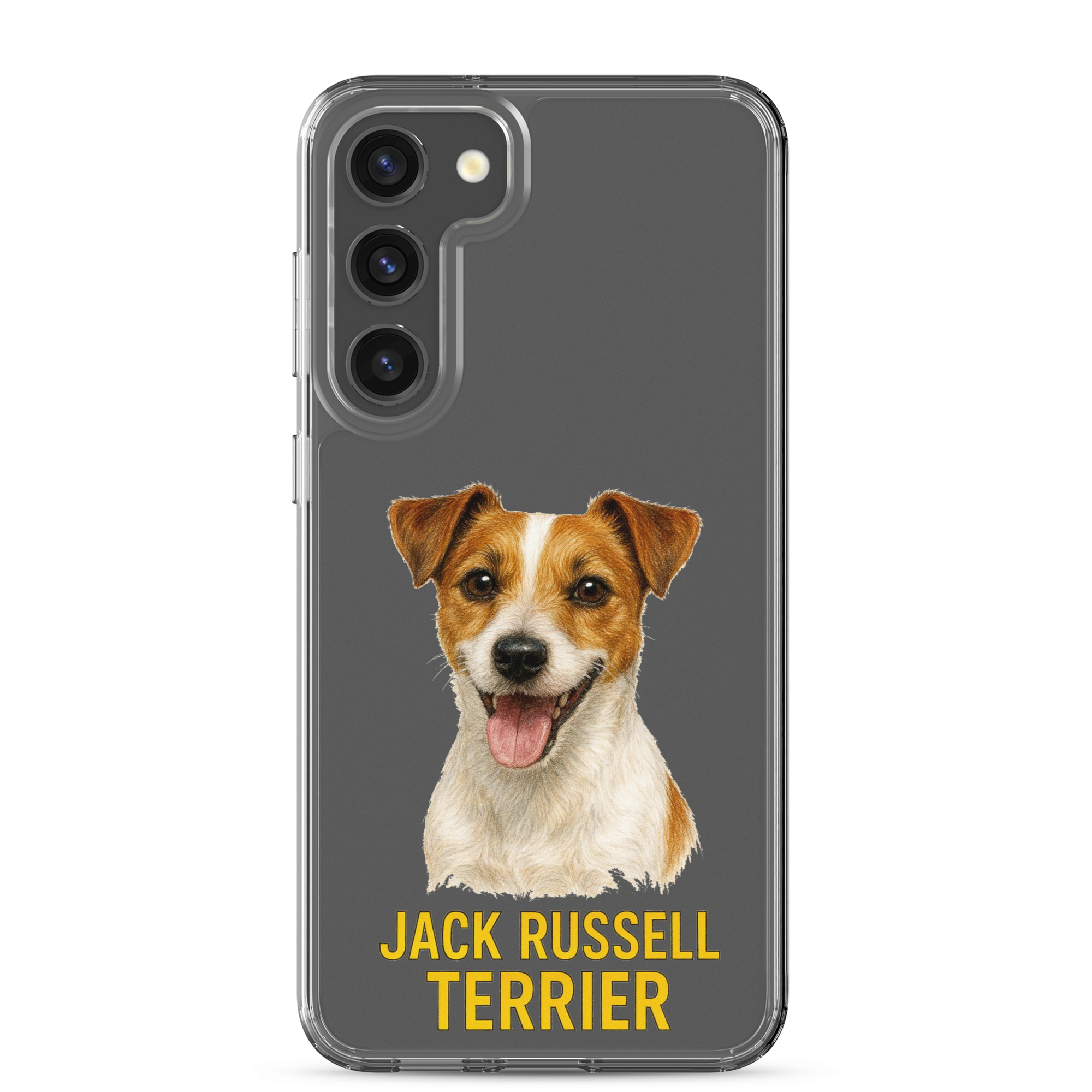 Jack Russell Terrier Clear Case for Samsung