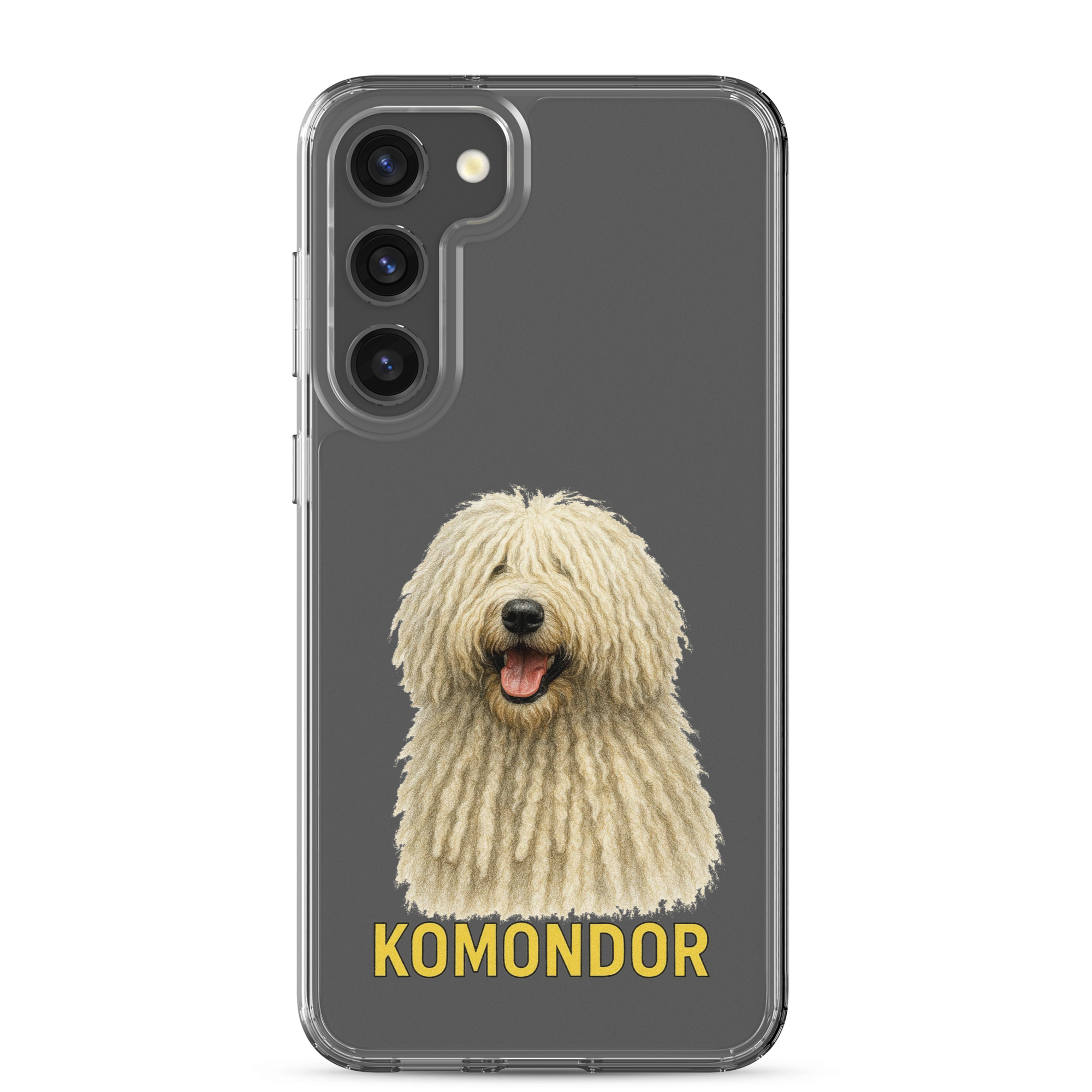Komondor Clear Case for Samsung