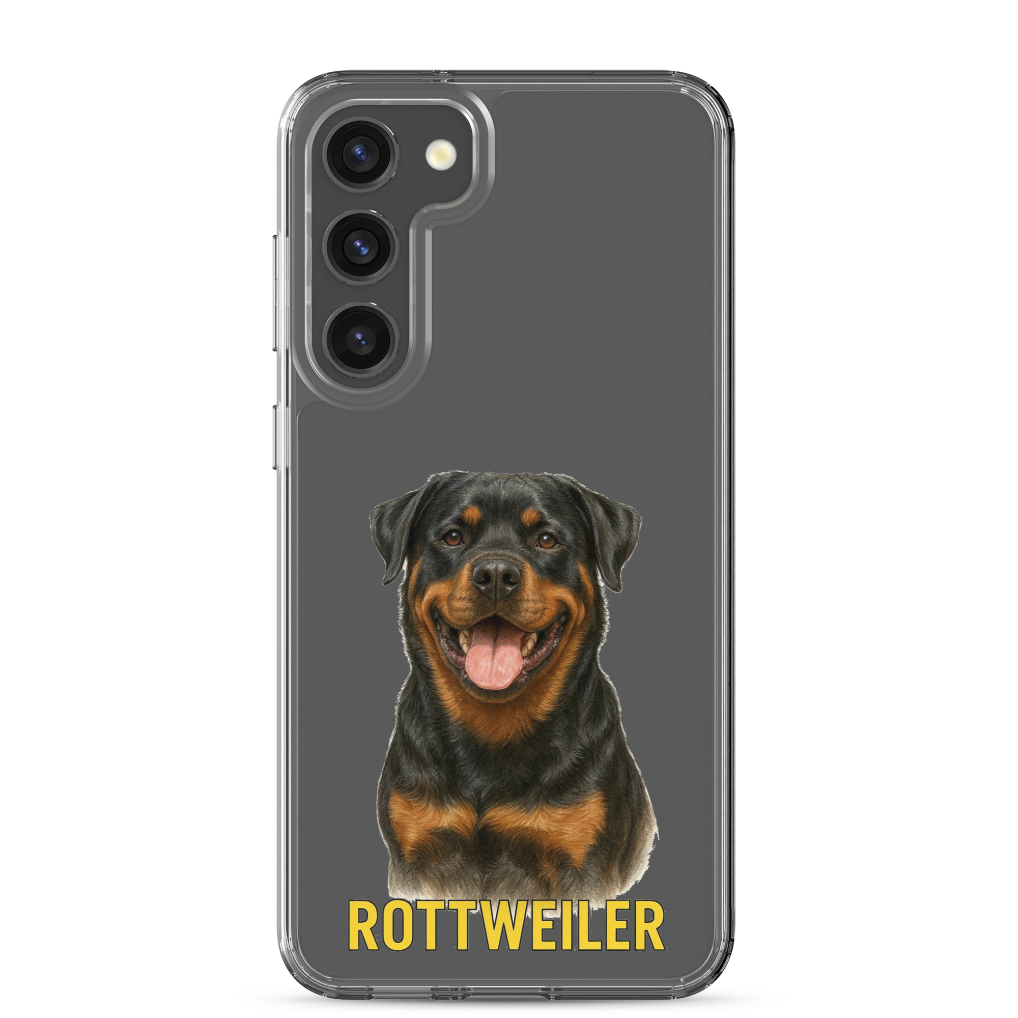 Rottweiler Clear Case for Samsung