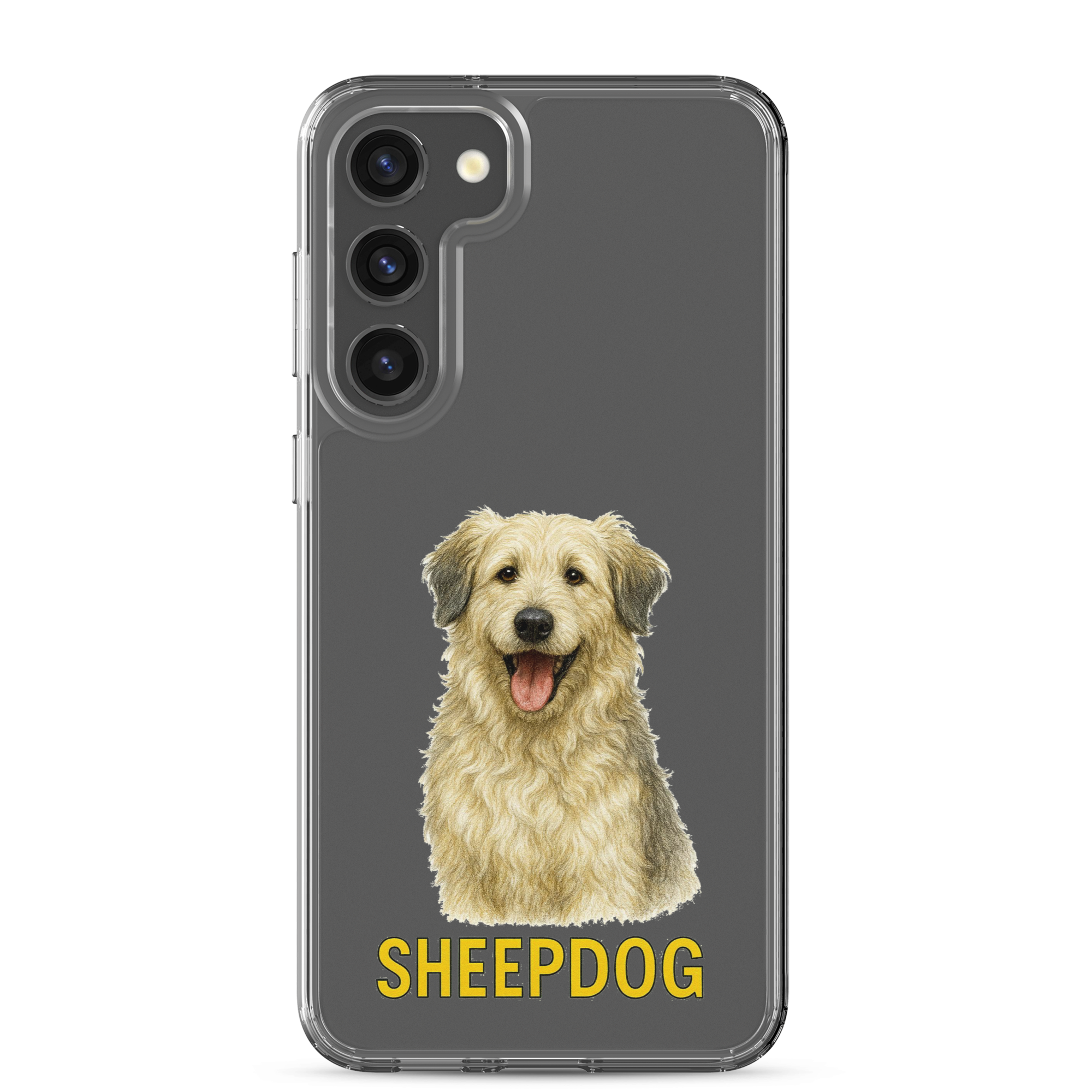Sheepdog Clear Case for Samsung
