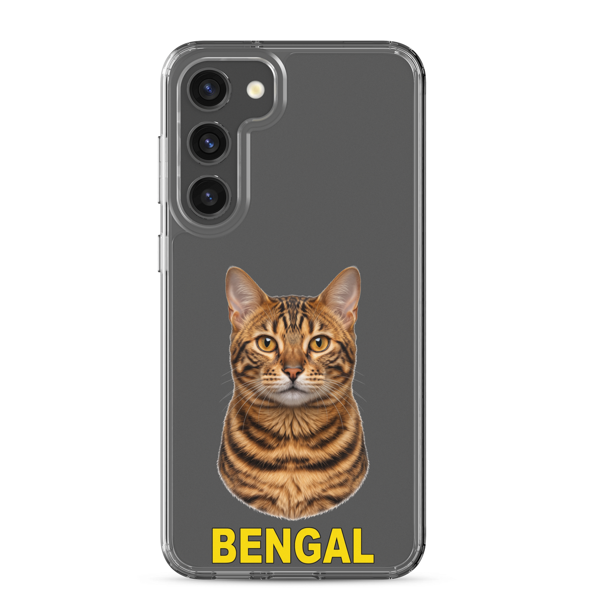 Bengal Cat Clear Case for Samsung®