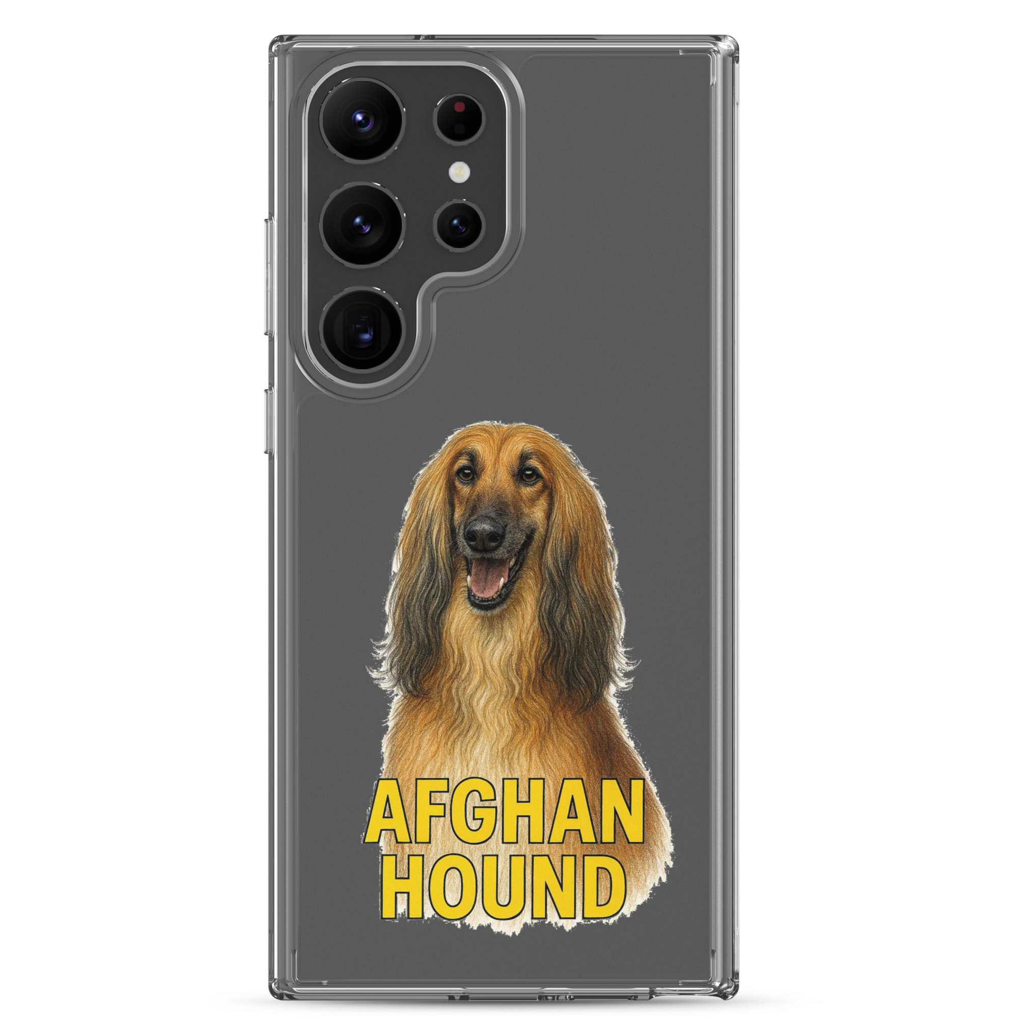 Afghan Hound Clear Case for Samsung