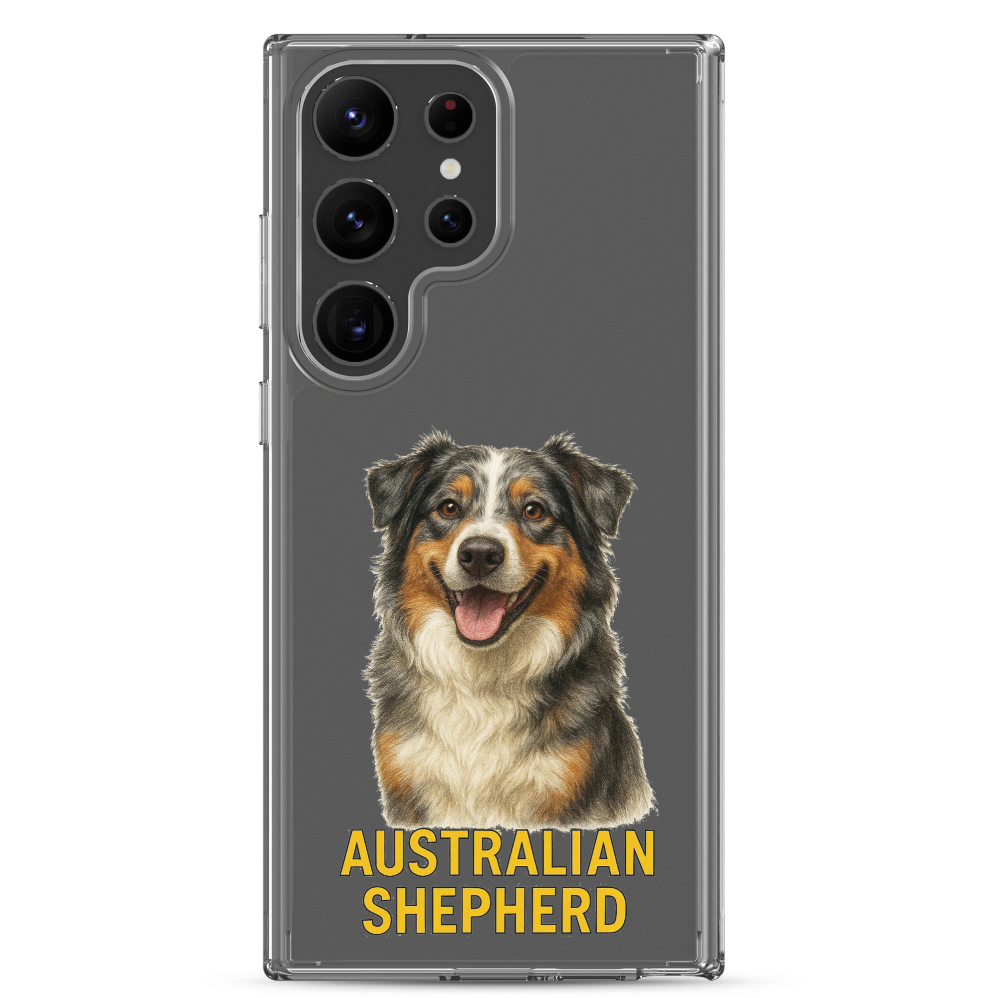 Australian Shepherd Clear Case for Samsung