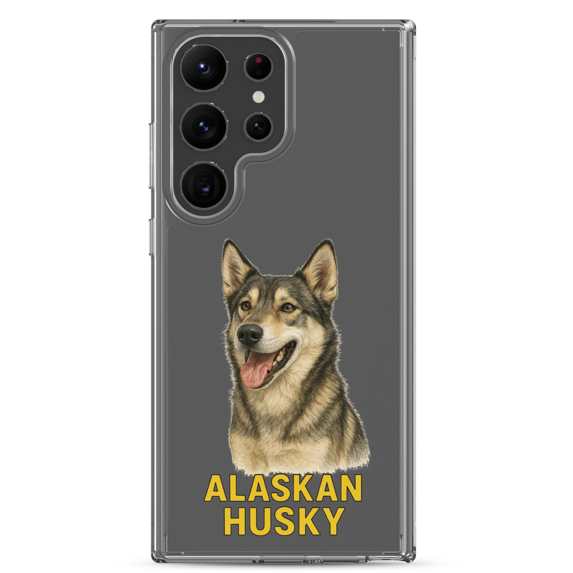Alaskan Husky Clear Case for Samsung