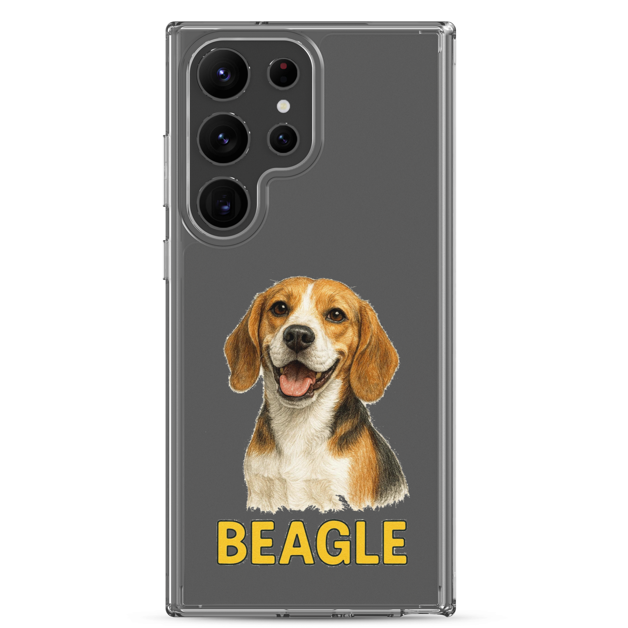 Beagle Clear Case for Samsung