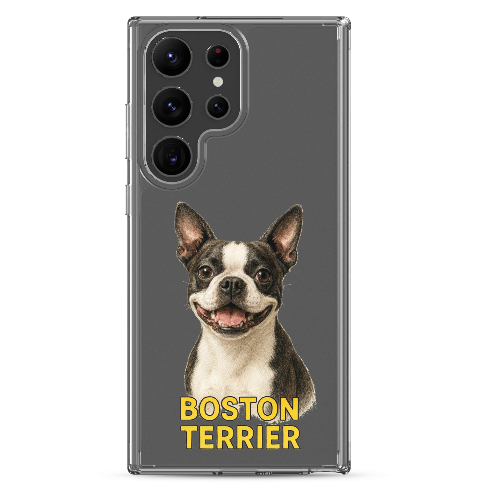 Boston Terrier Clear Case for Samsung