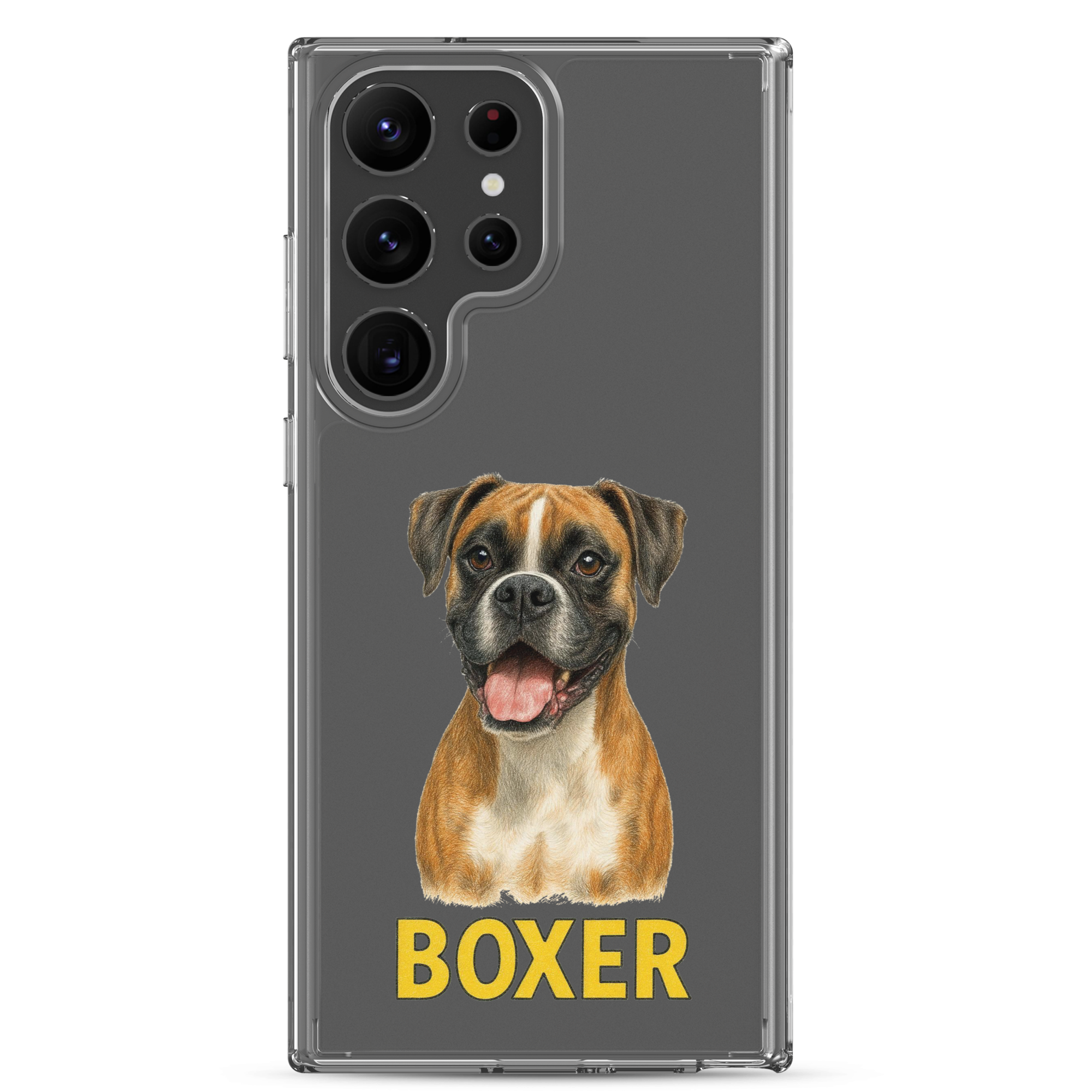 Boxer Clear Case for Samsung