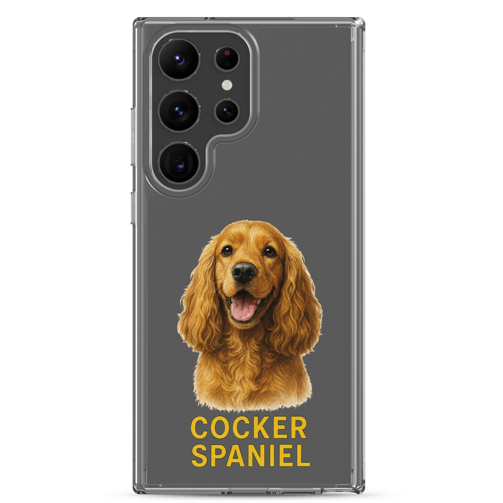 Cocker Spaniel Clear Case for Samsung