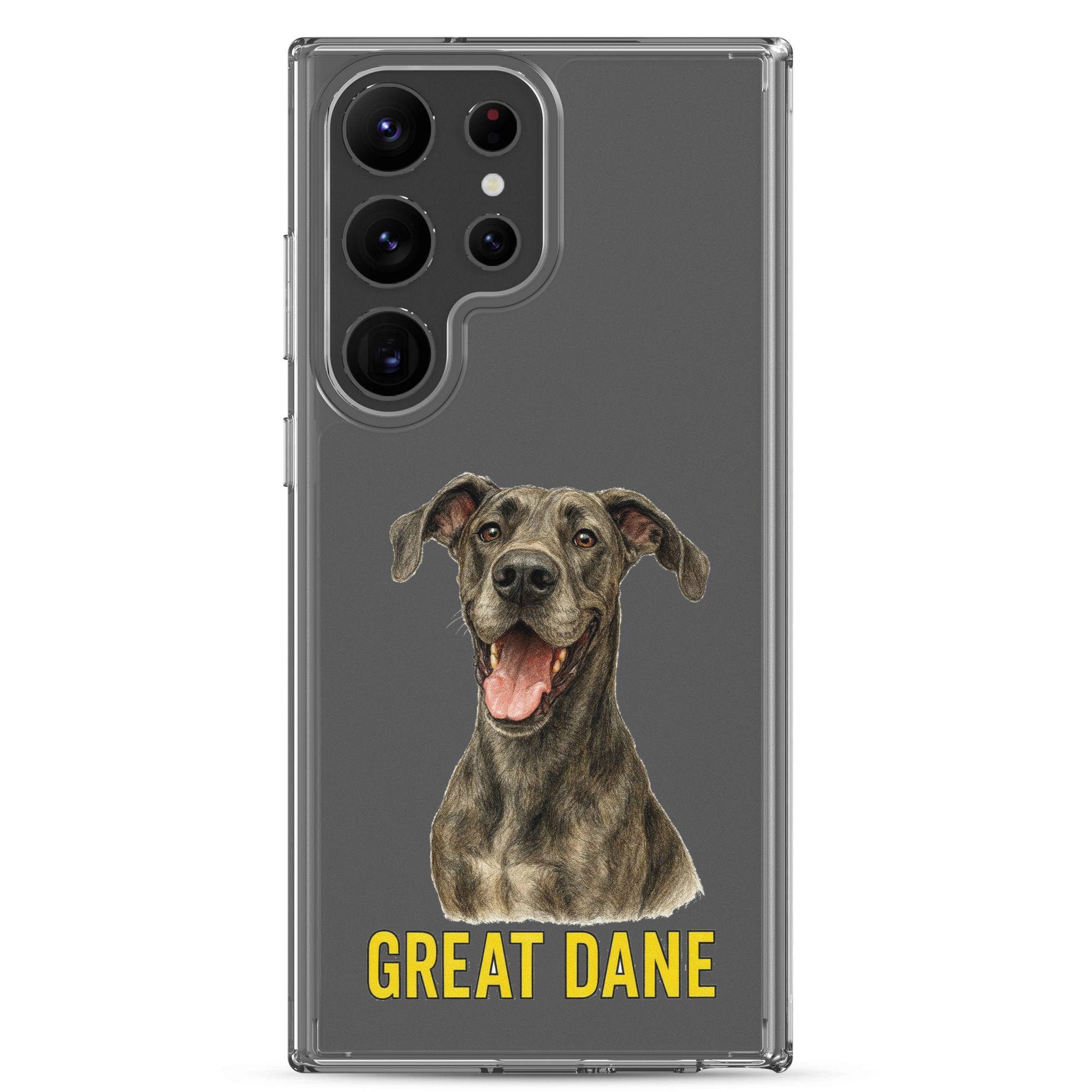 Great Dane Clear Case for Samsung