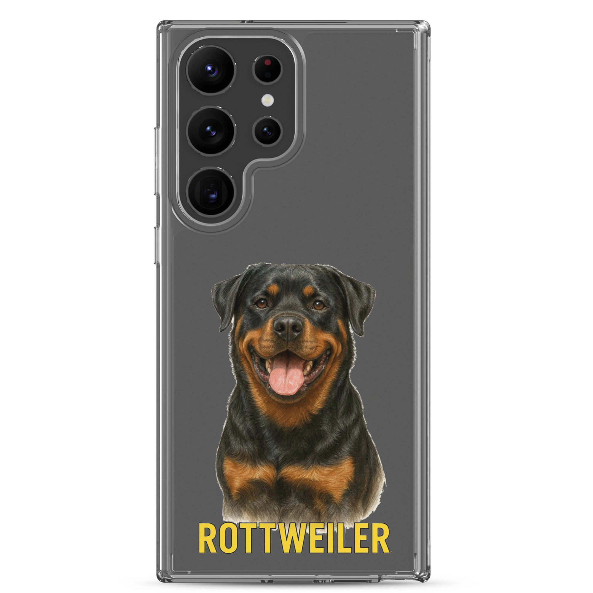 Rottweiler Clear Case for Samsung