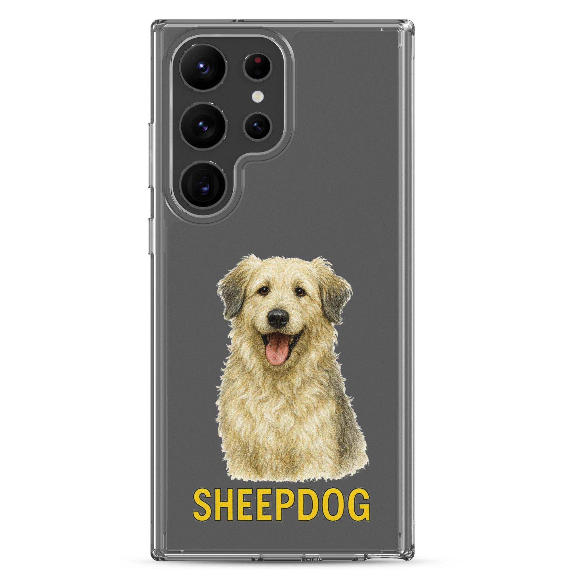 Sheepdog Clear Case for Samsung