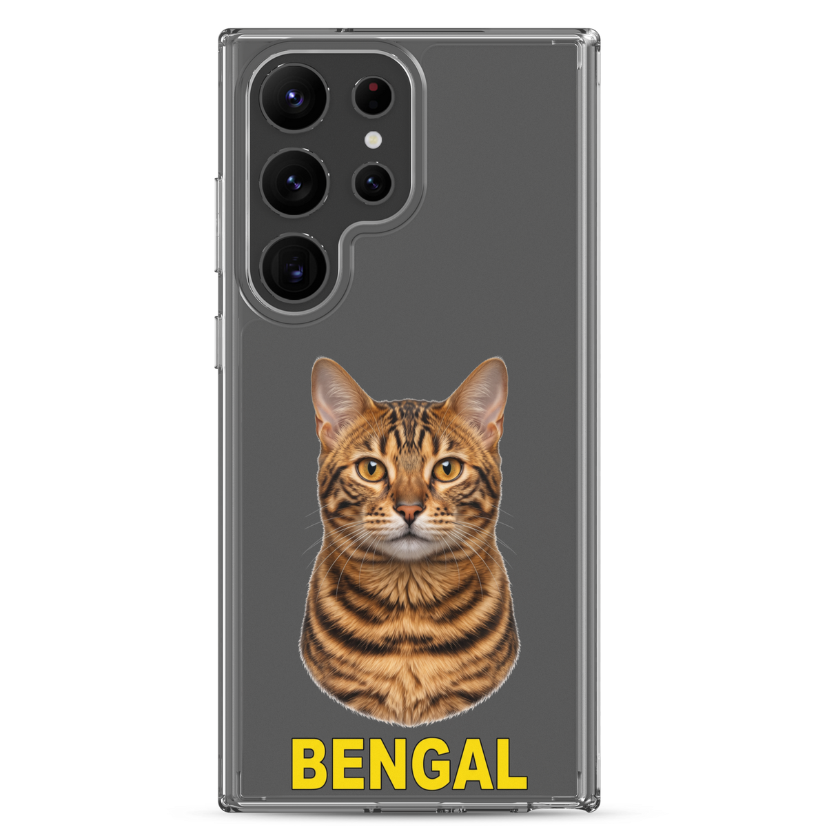 Bengal Cat Clear Case for Samsung®