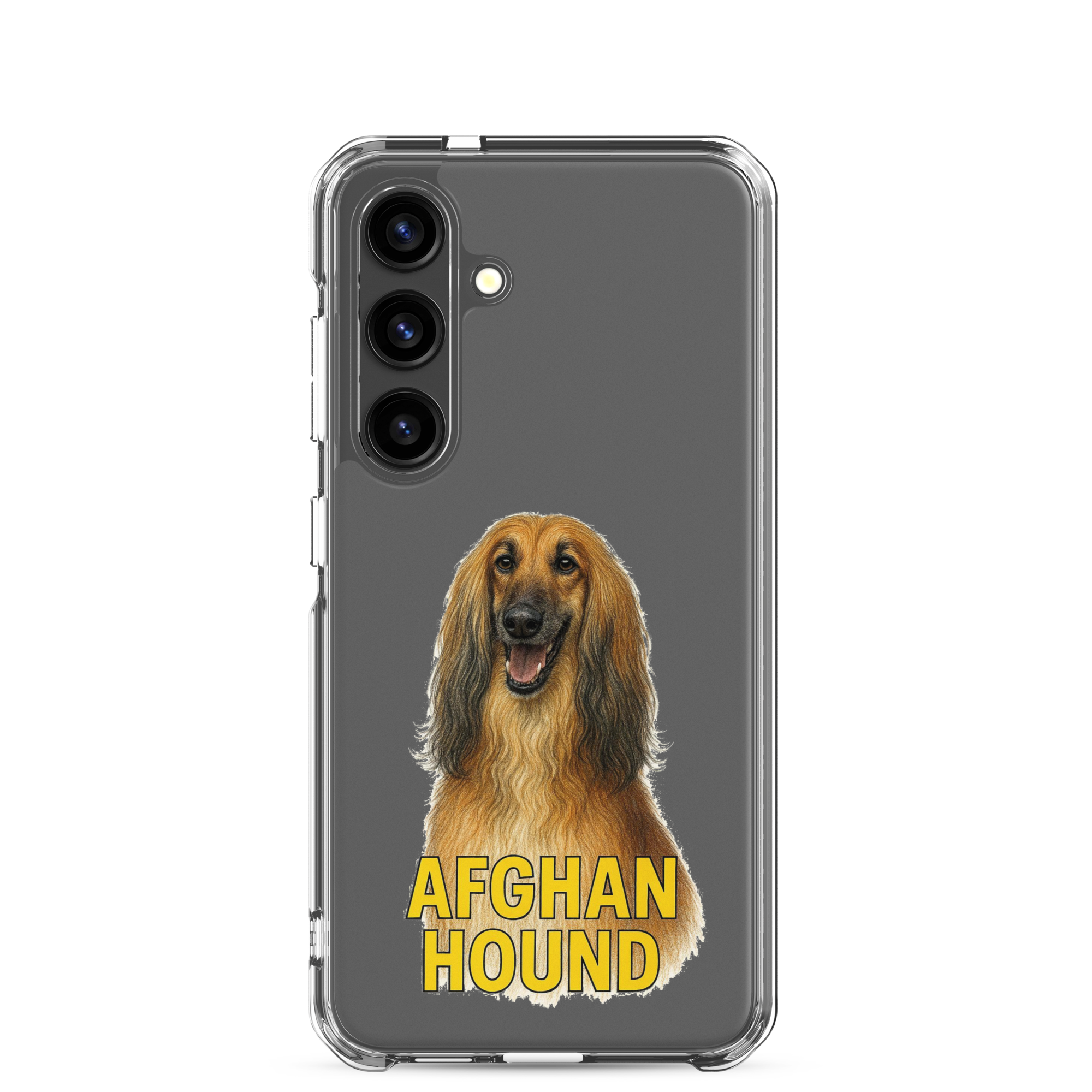 Afghan Hound Clear Case for Samsung