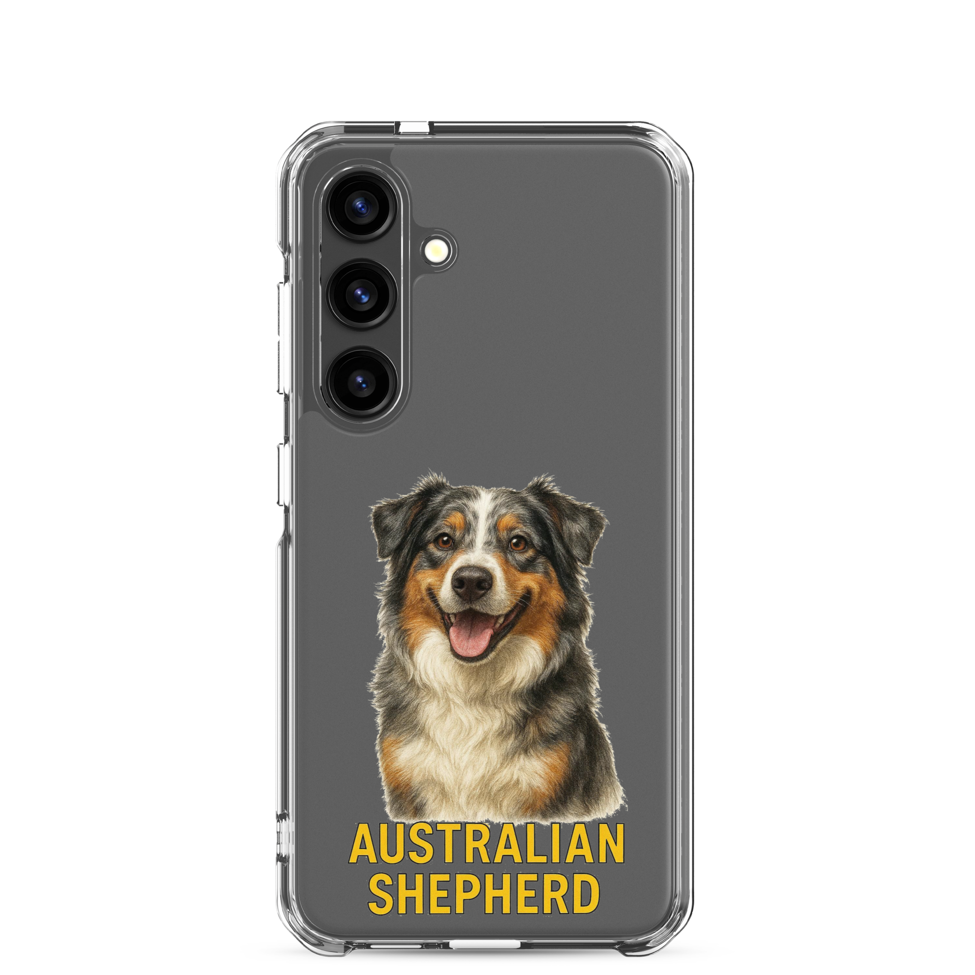 Australian Shepherd Clear Case for Samsung