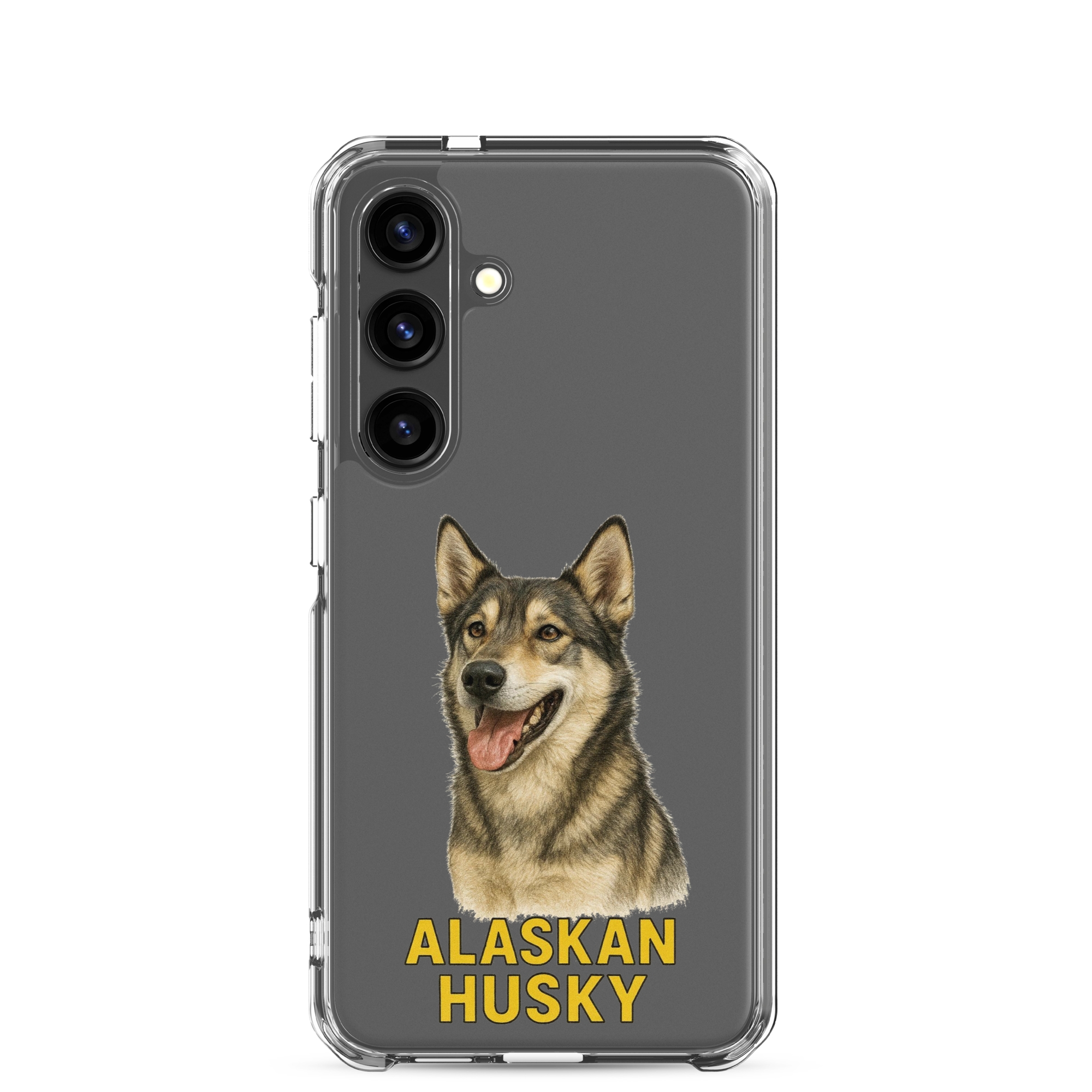 Alaskan Husky Clear Case for Samsung