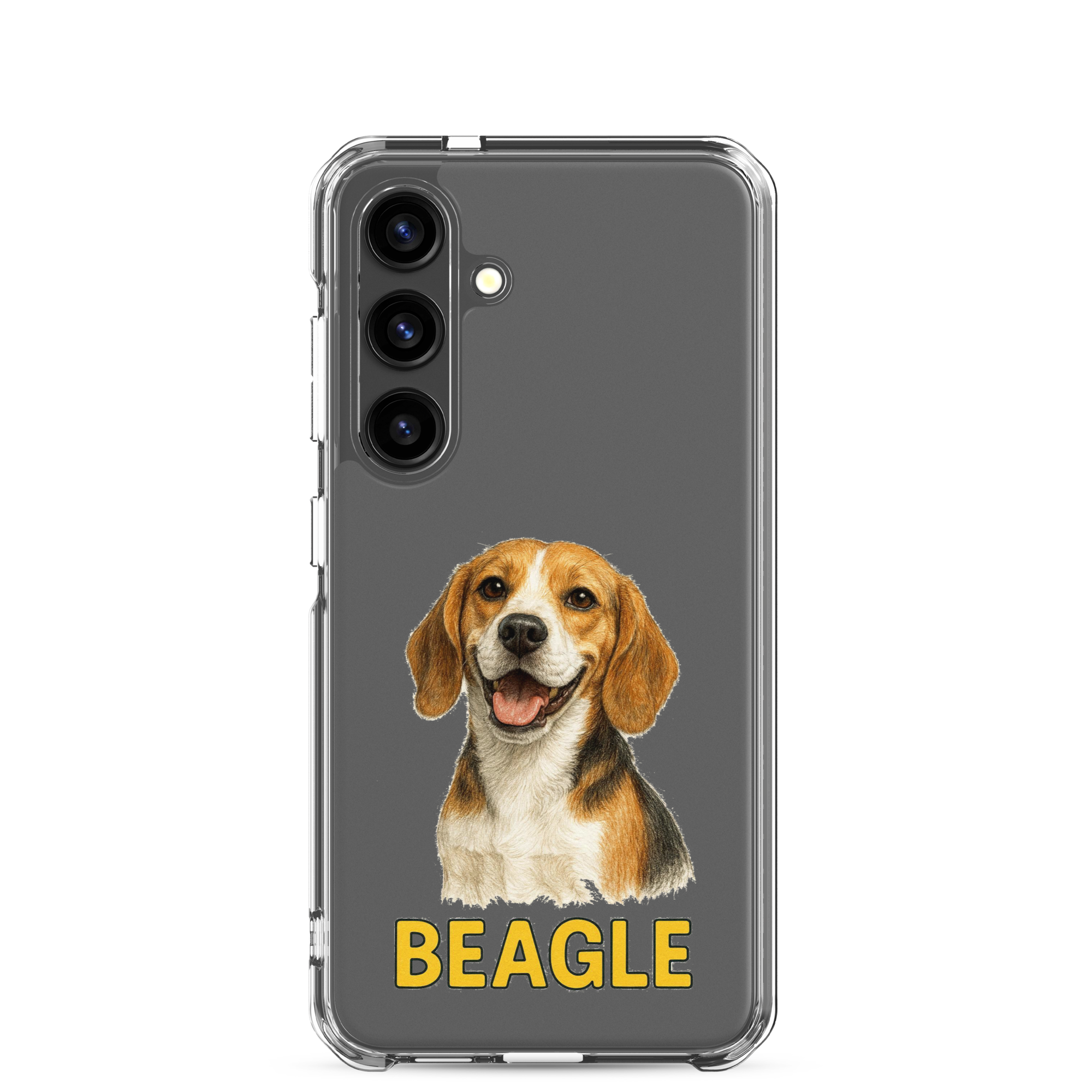 Beagle Clear Case for Samsung
