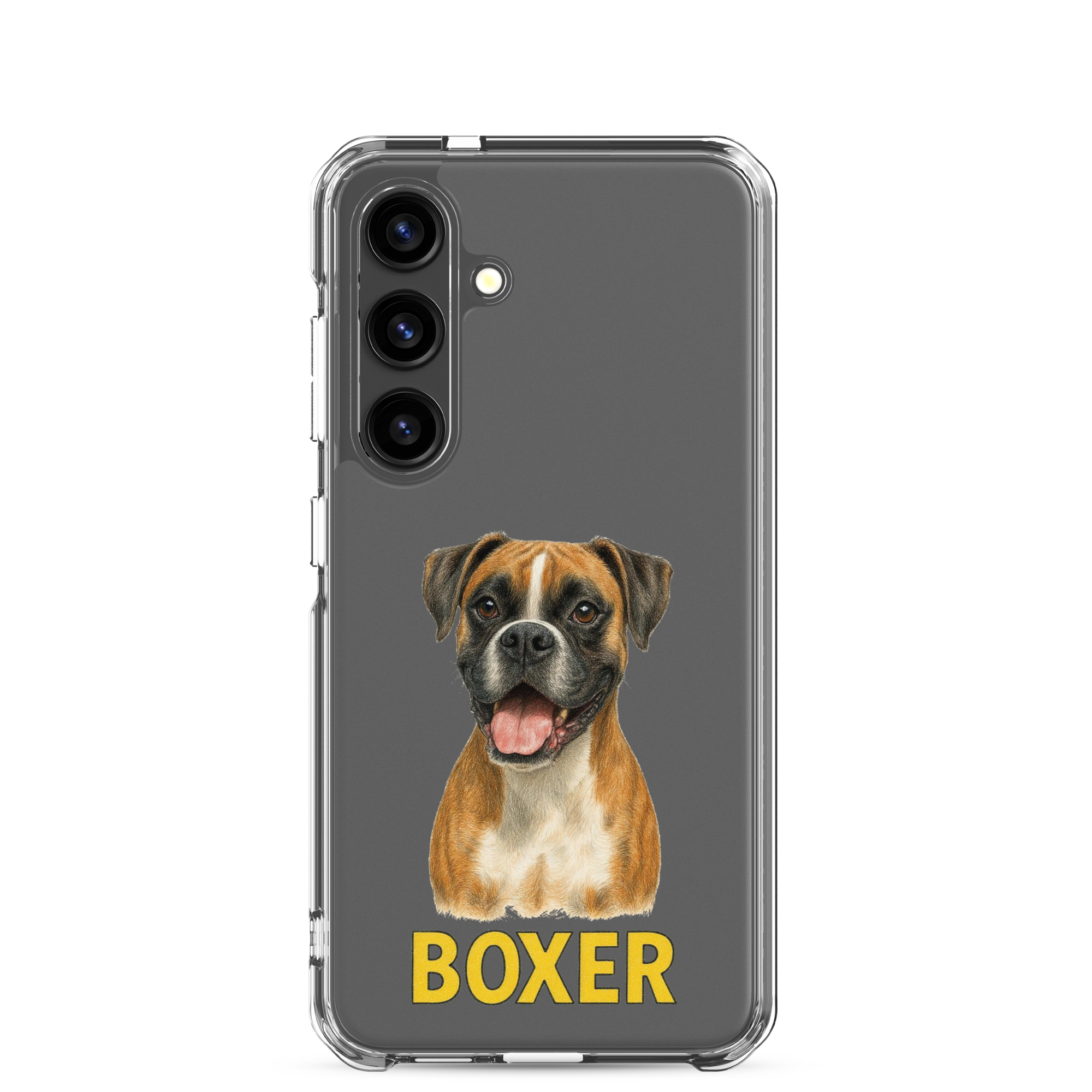 Boxer Clear Case for Samsung