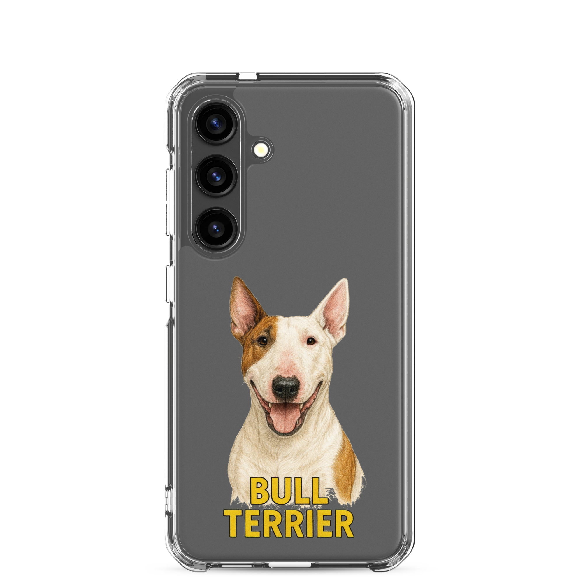 Bull Terrier Clear Case for Samsung