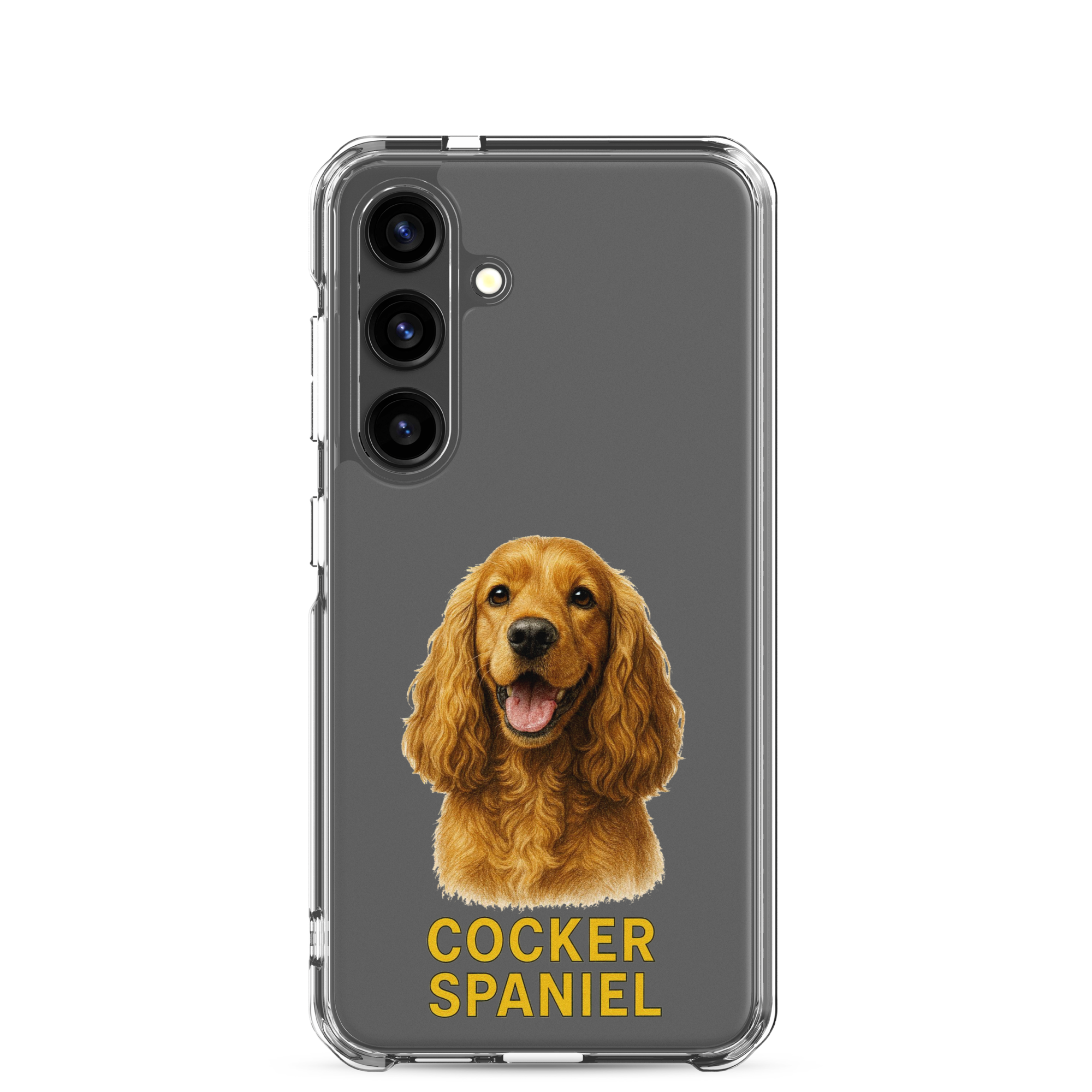 Cocker Spaniel Clear Case for Samsung