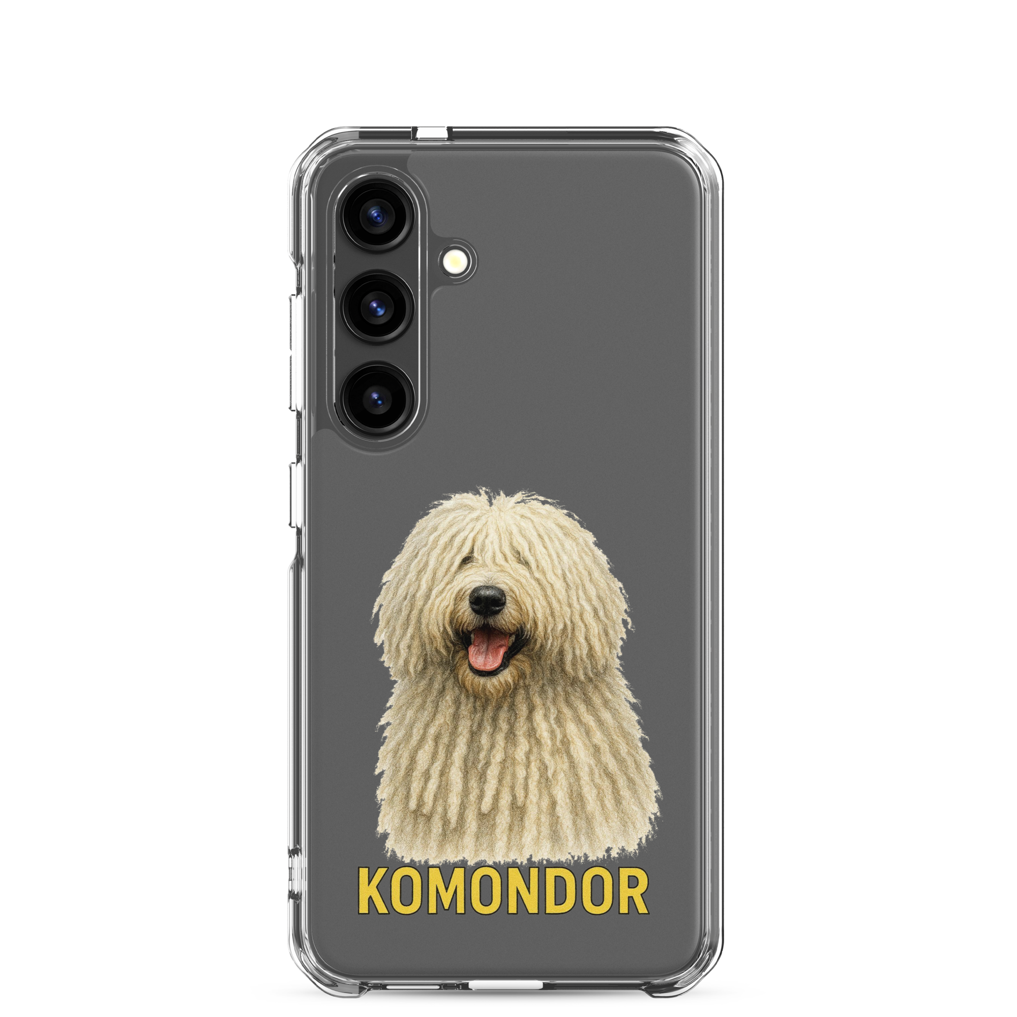 Komondor Clear Case for Samsung