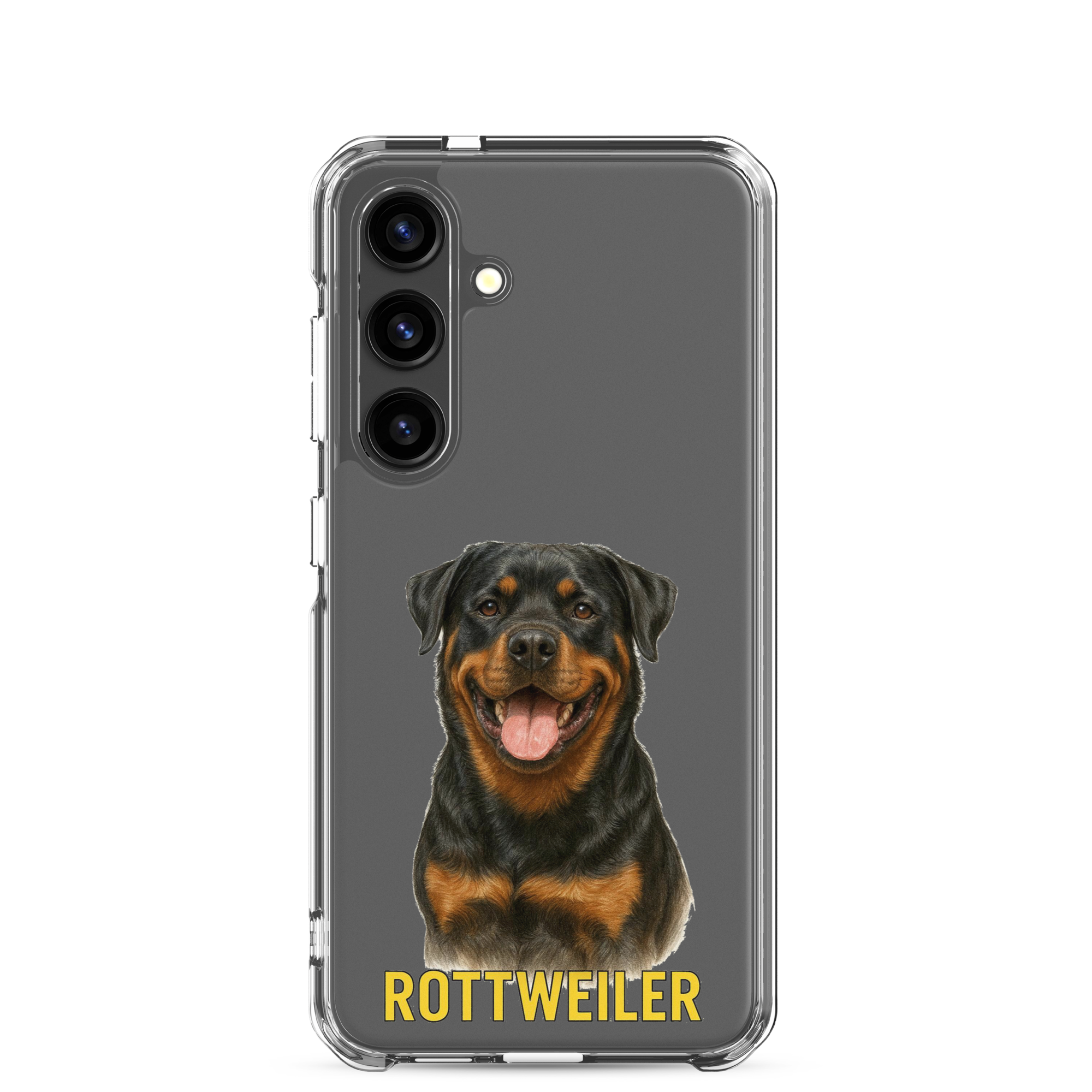 Rottweiler Clear Case for Samsung