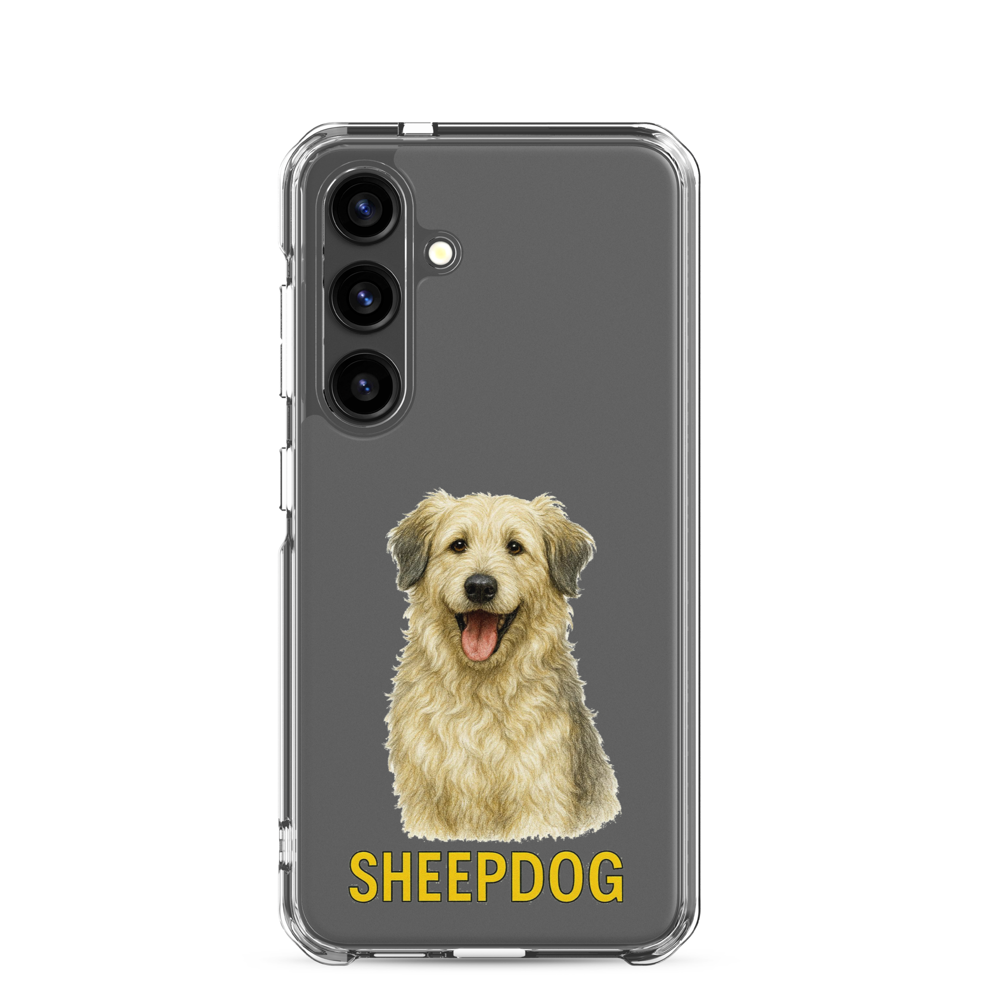 Sheepdog Clear Case for Samsung