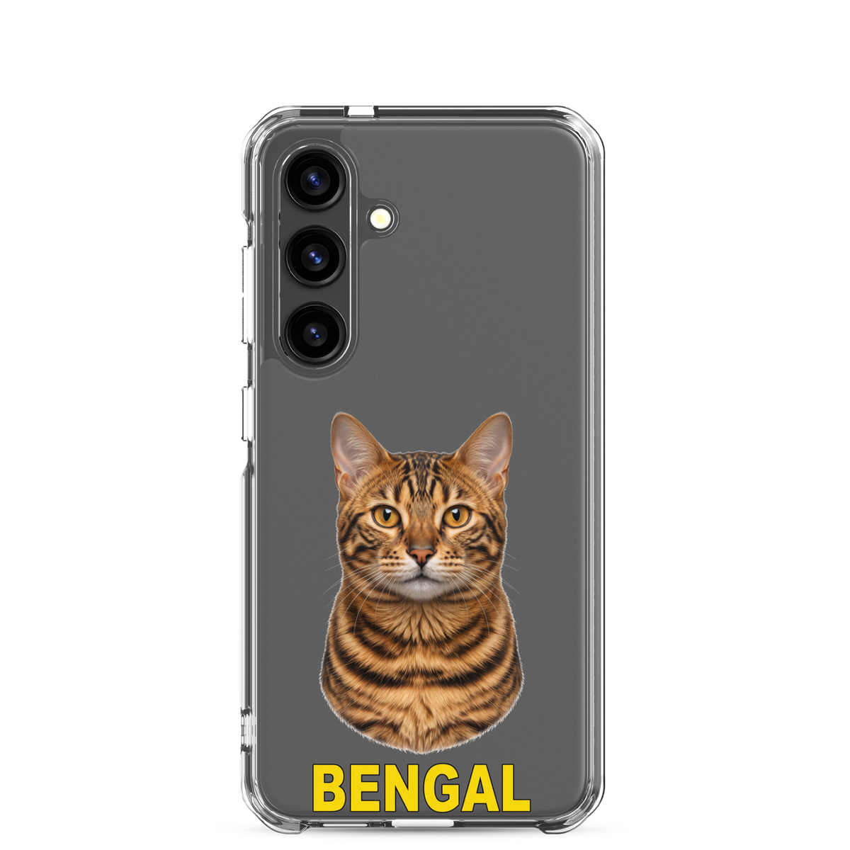 Bengal Cat Clear Case for Samsung®