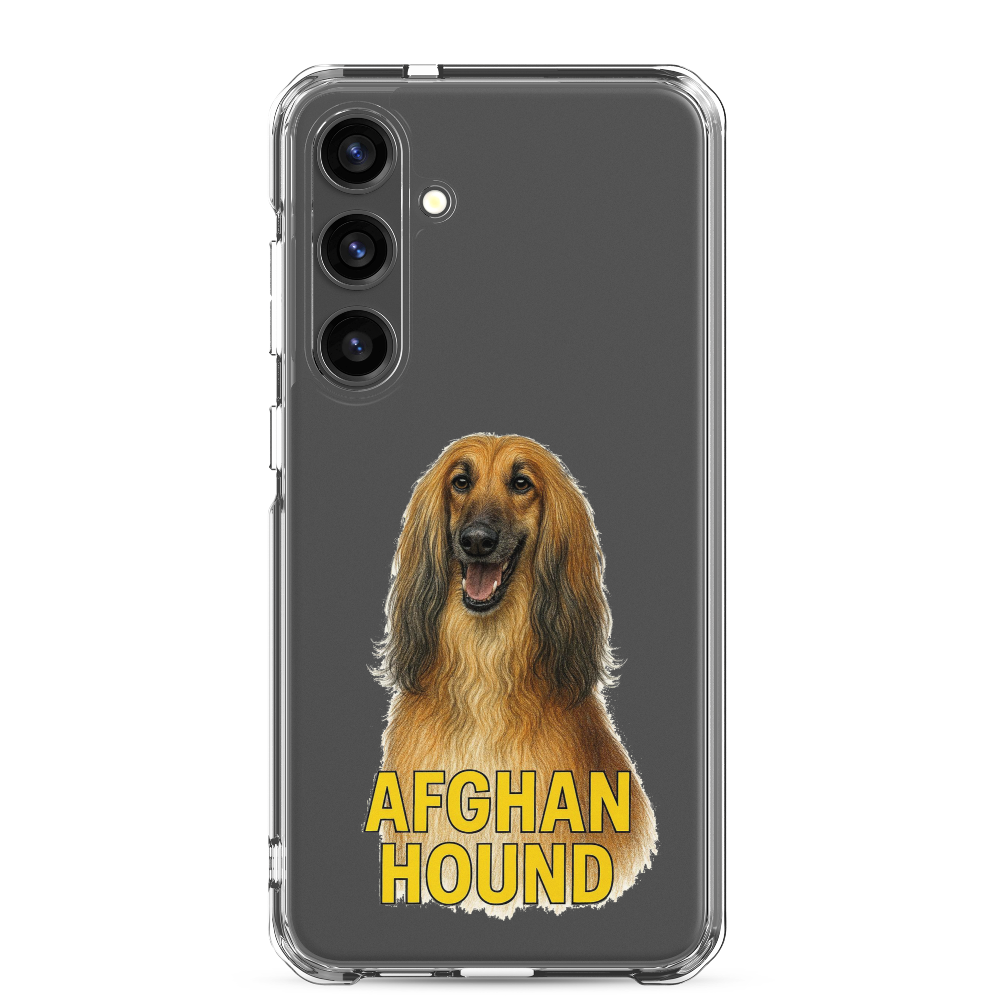 Afghan Hound Clear Case for Samsung