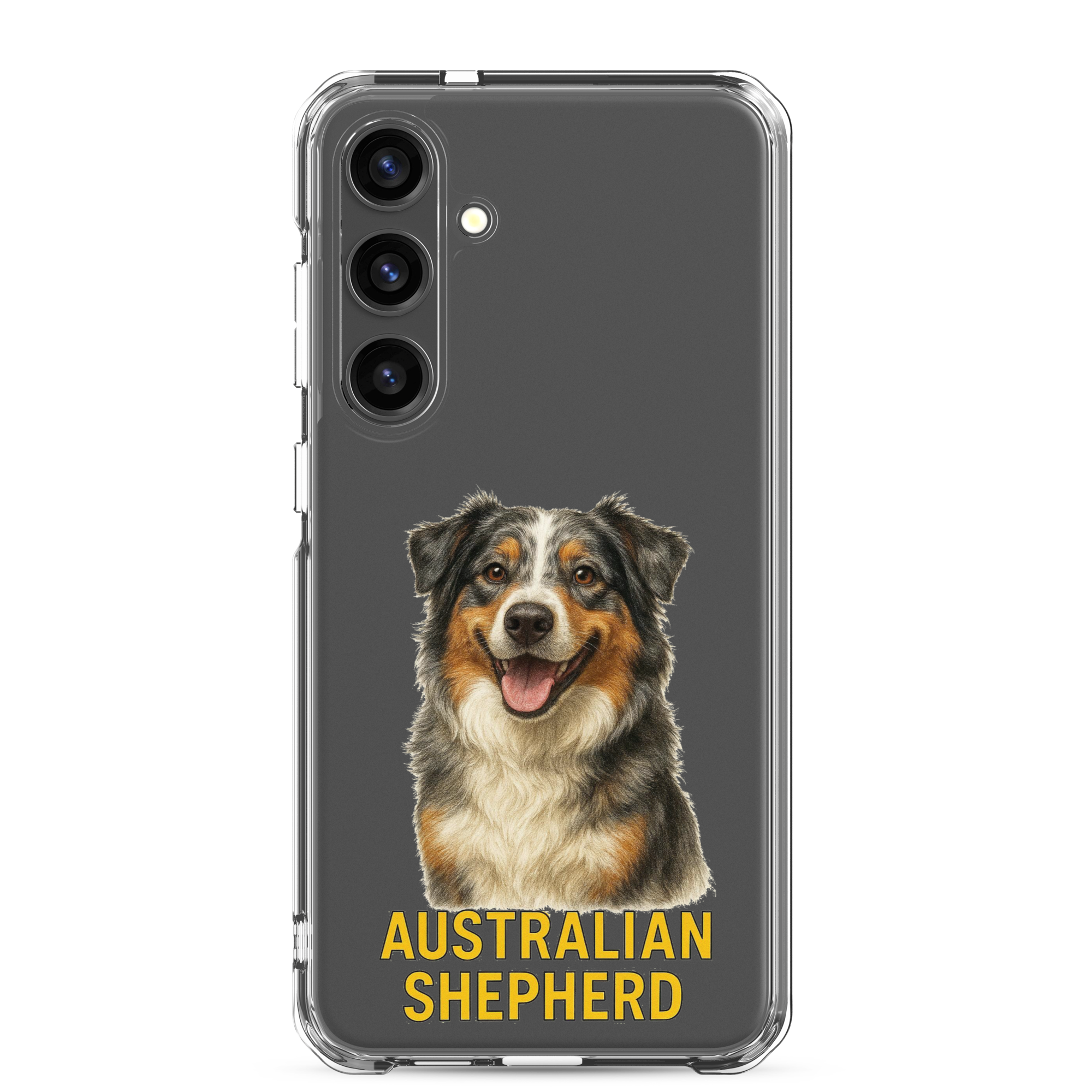 Australian Shepherd Clear Case for Samsung