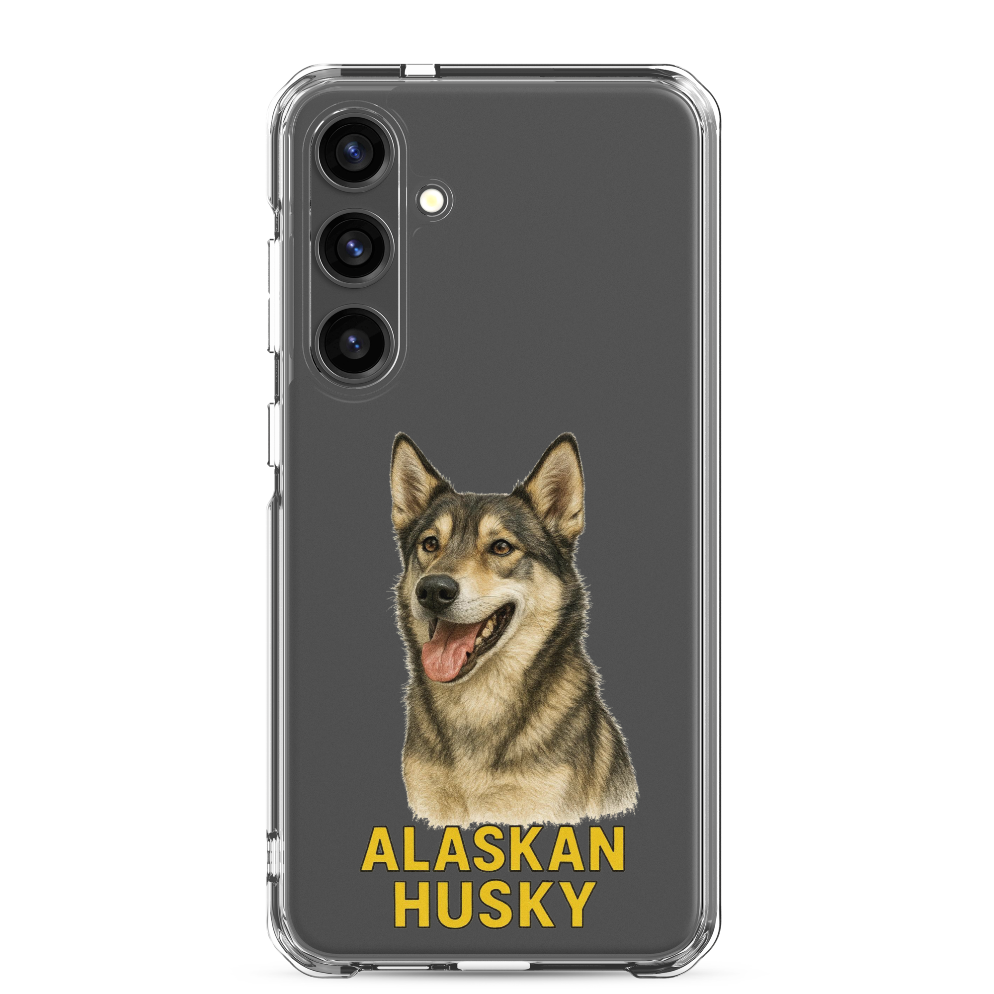 Alaskan Husky Clear Case for Samsung