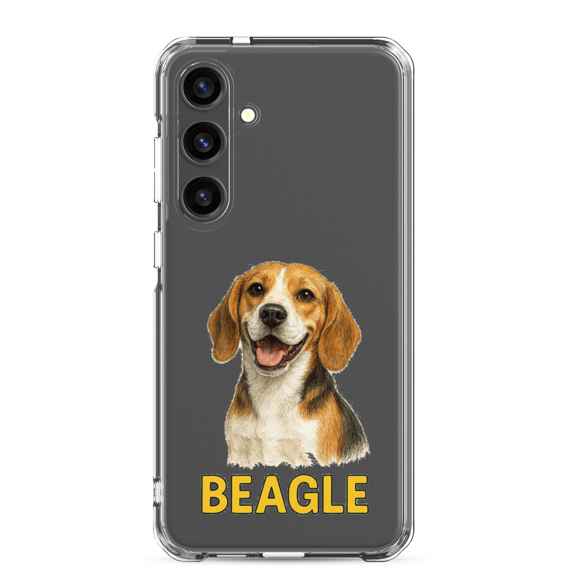 Beagle Clear Case for Samsung