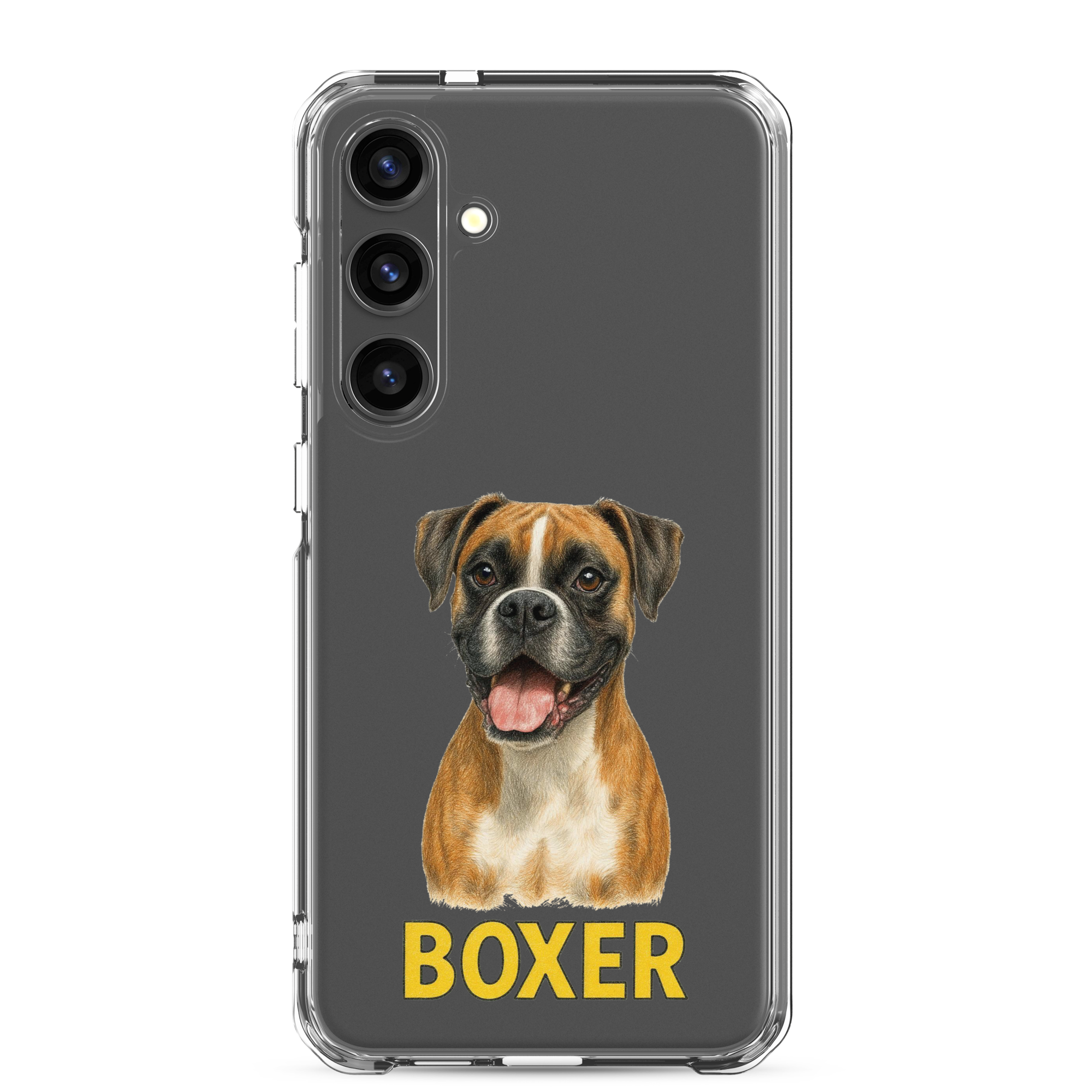 Boxer Clear Case for Samsung