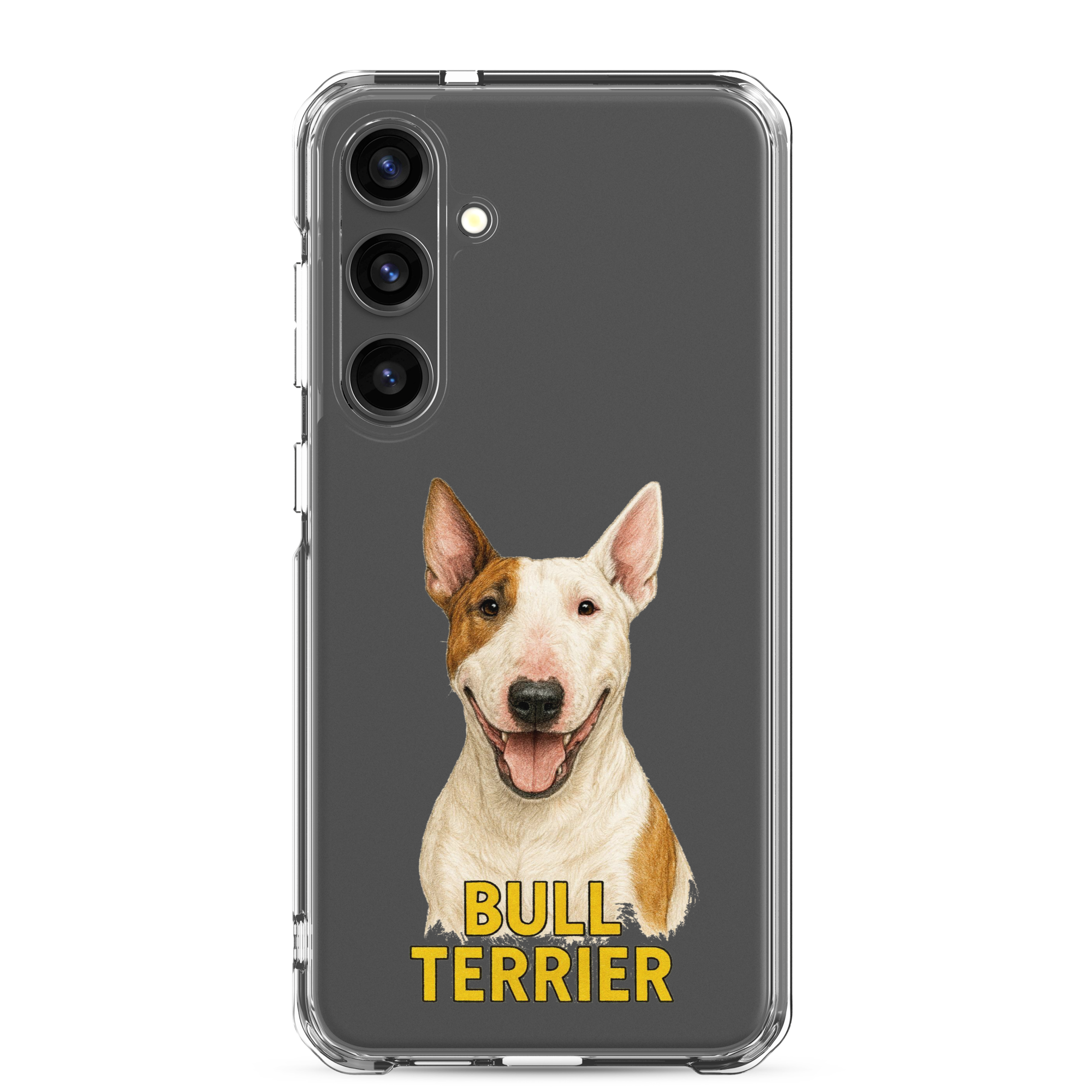 Bull Terrier Clear Case for Samsung