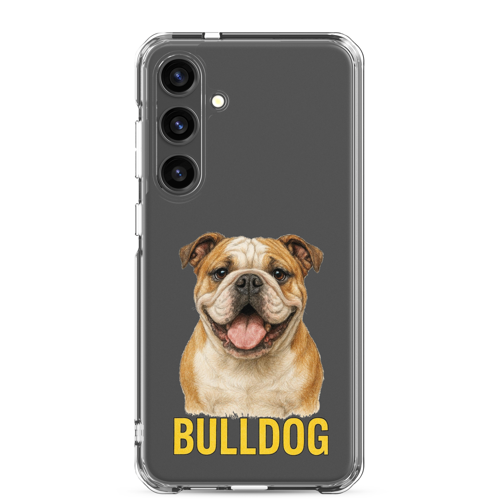 Bulldog Clear Case for Samsung