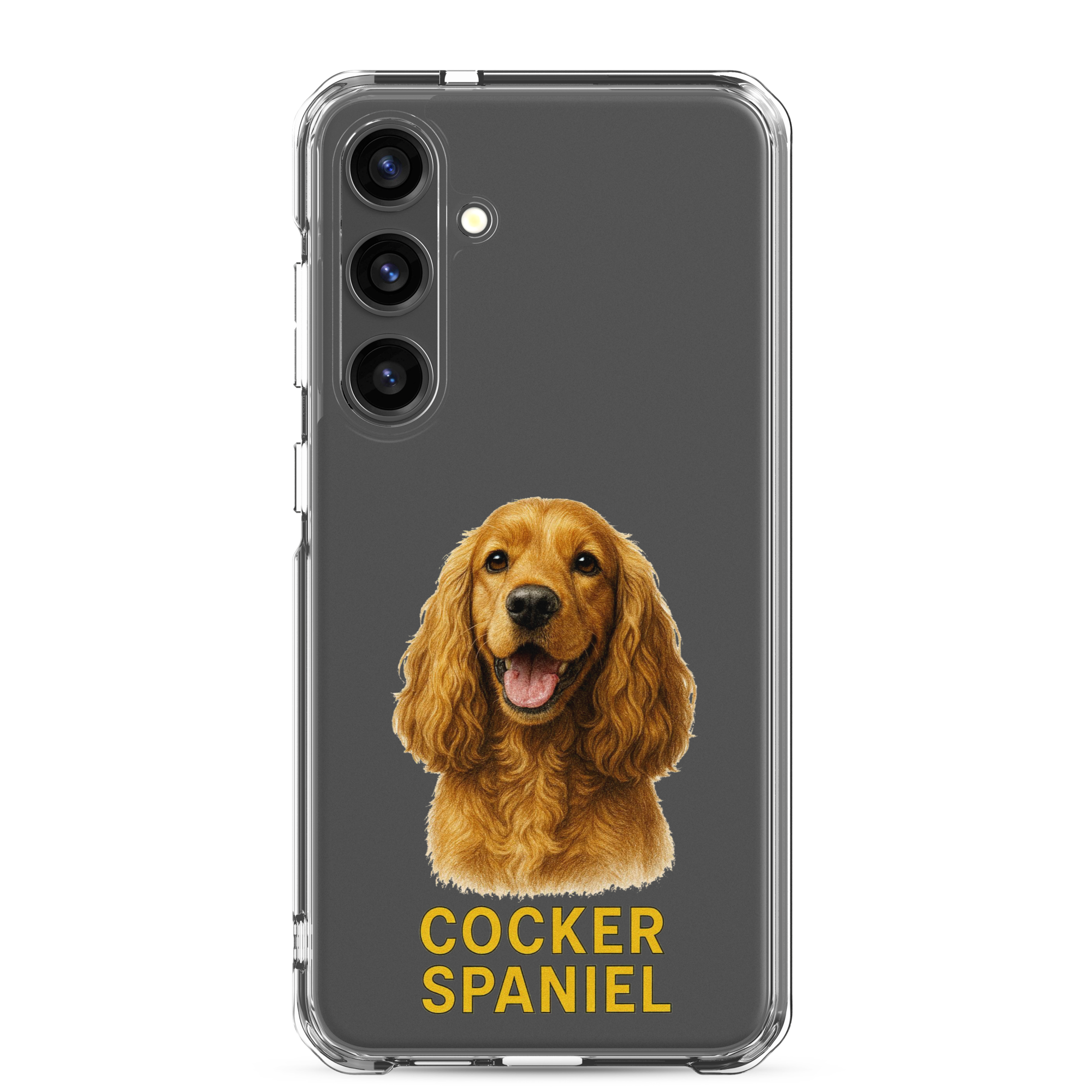 Cocker Spaniel Clear Case for Samsung