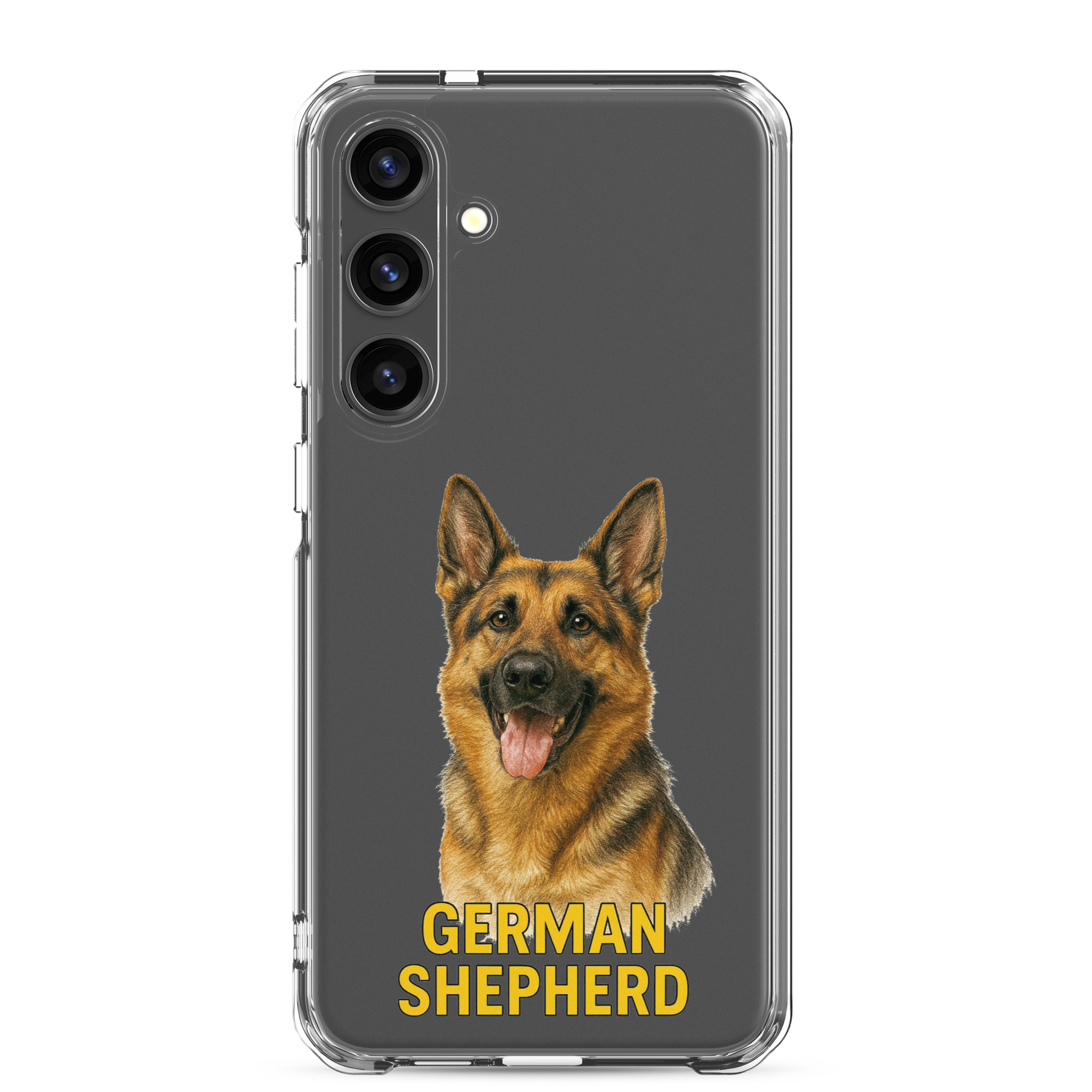 German Shepherd Clear Case for Samsung