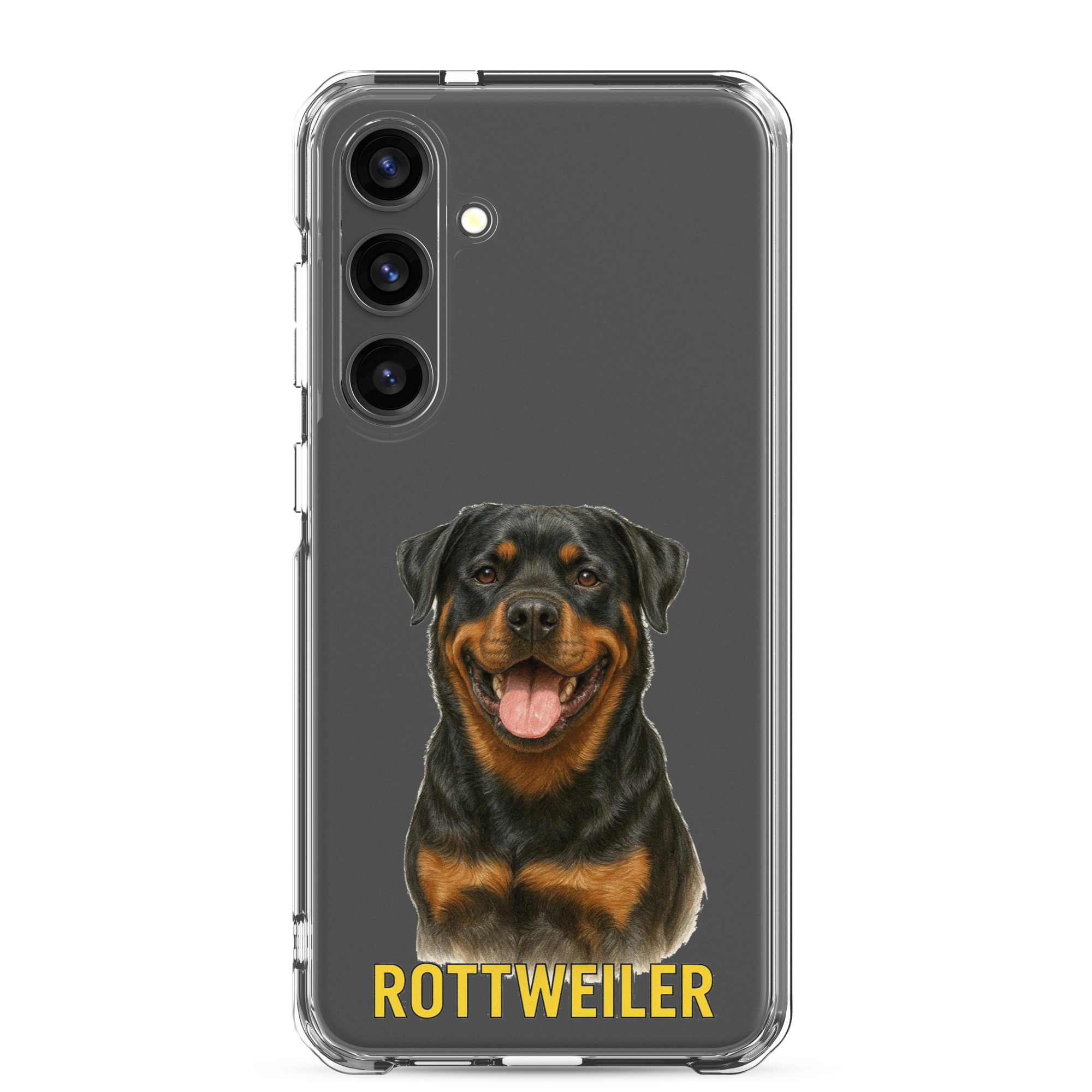 Rottweiler Clear Case for Samsung