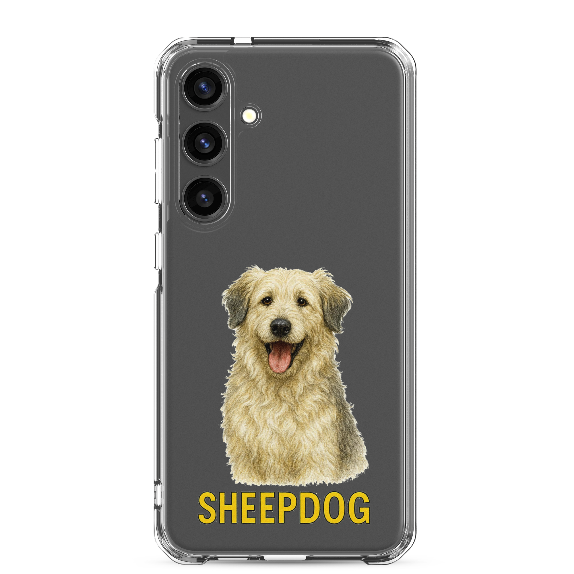 Sheepdog Clear Case for Samsung