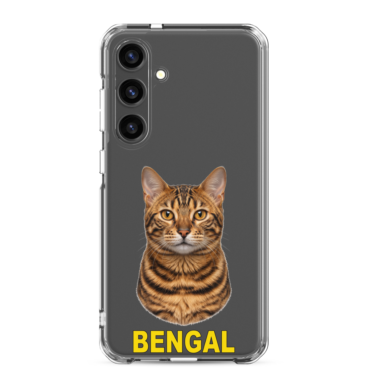 Bengal Cat Clear Case for Samsung®