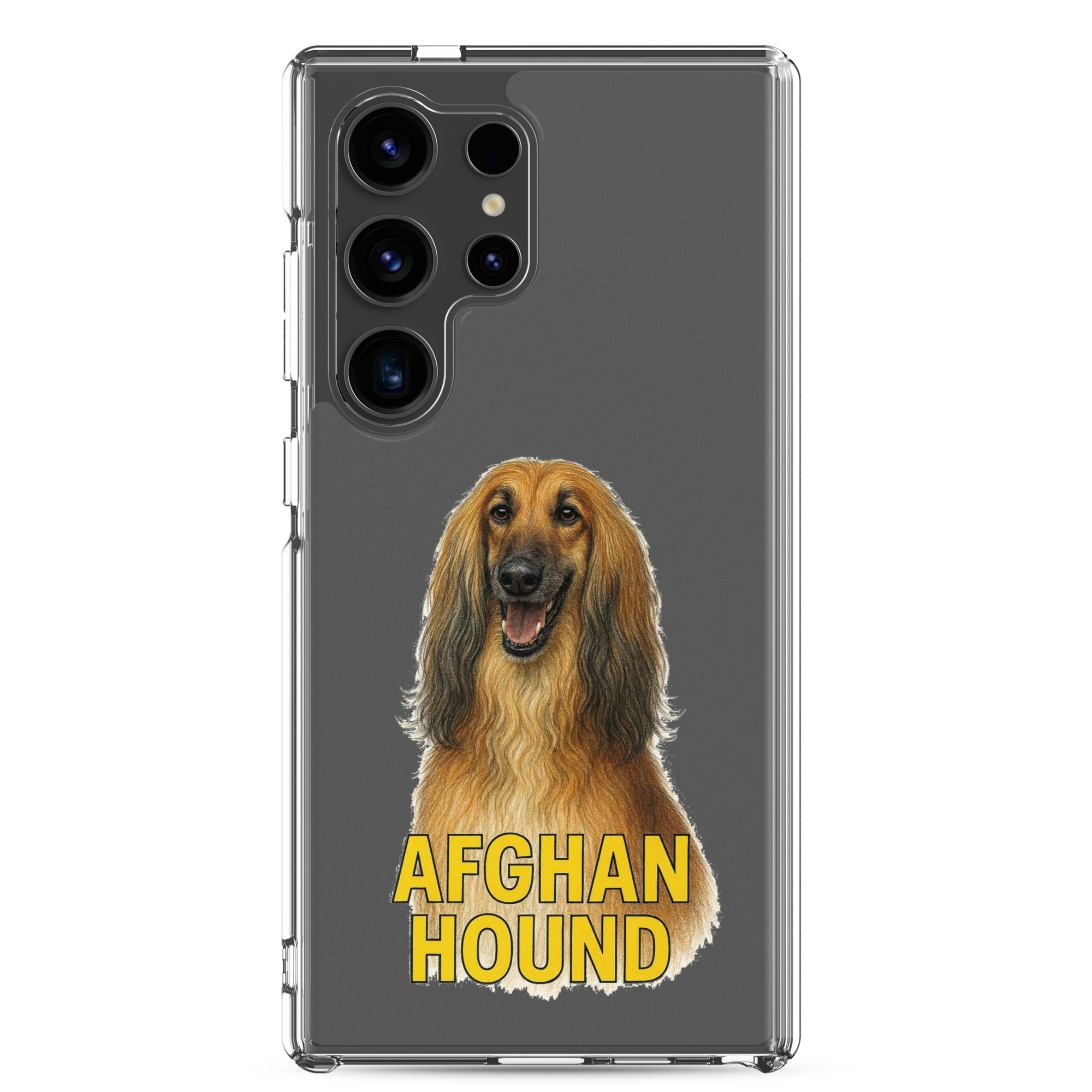 Afghan Hound Clear Case for Samsung