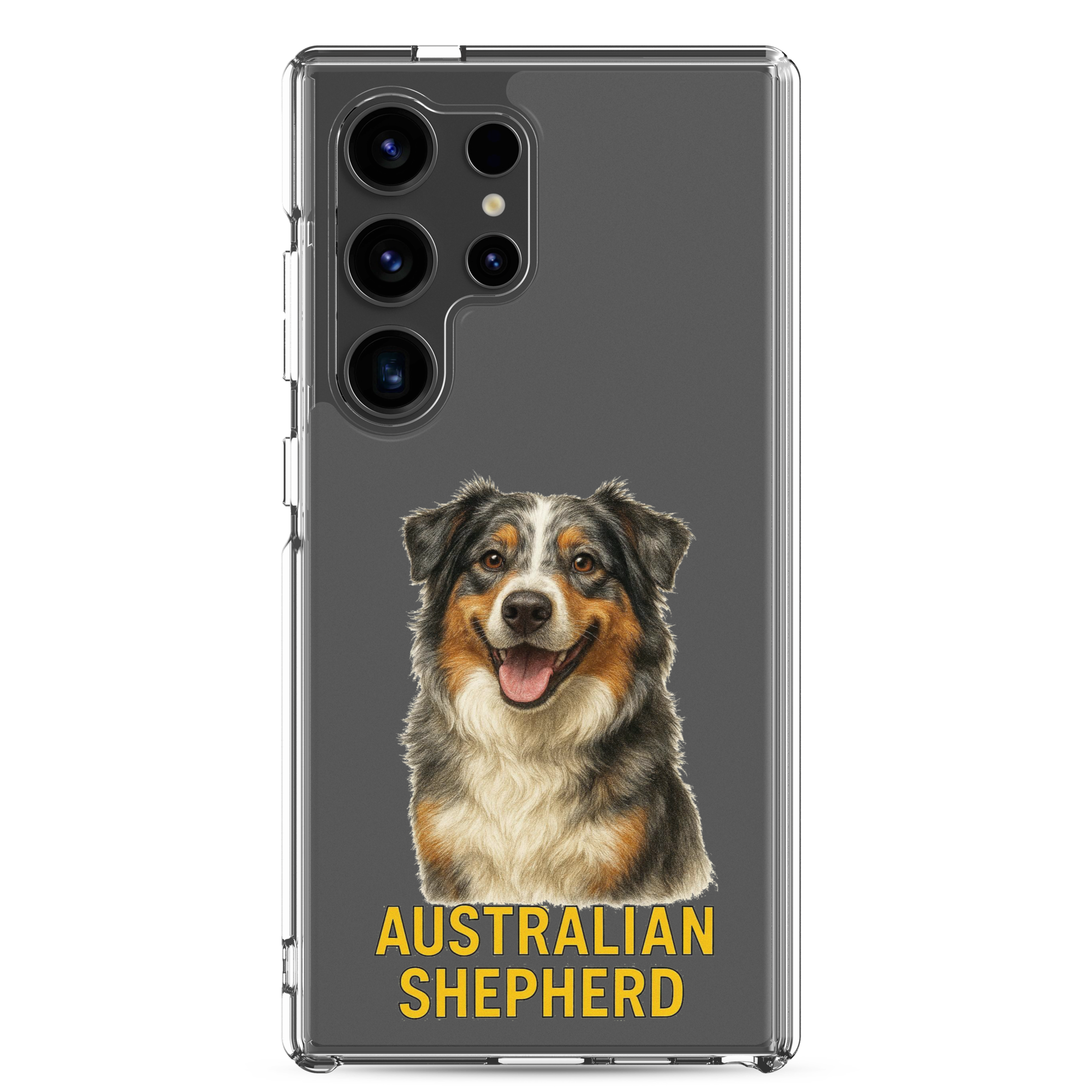 Australian Shepherd Clear Case for Samsung