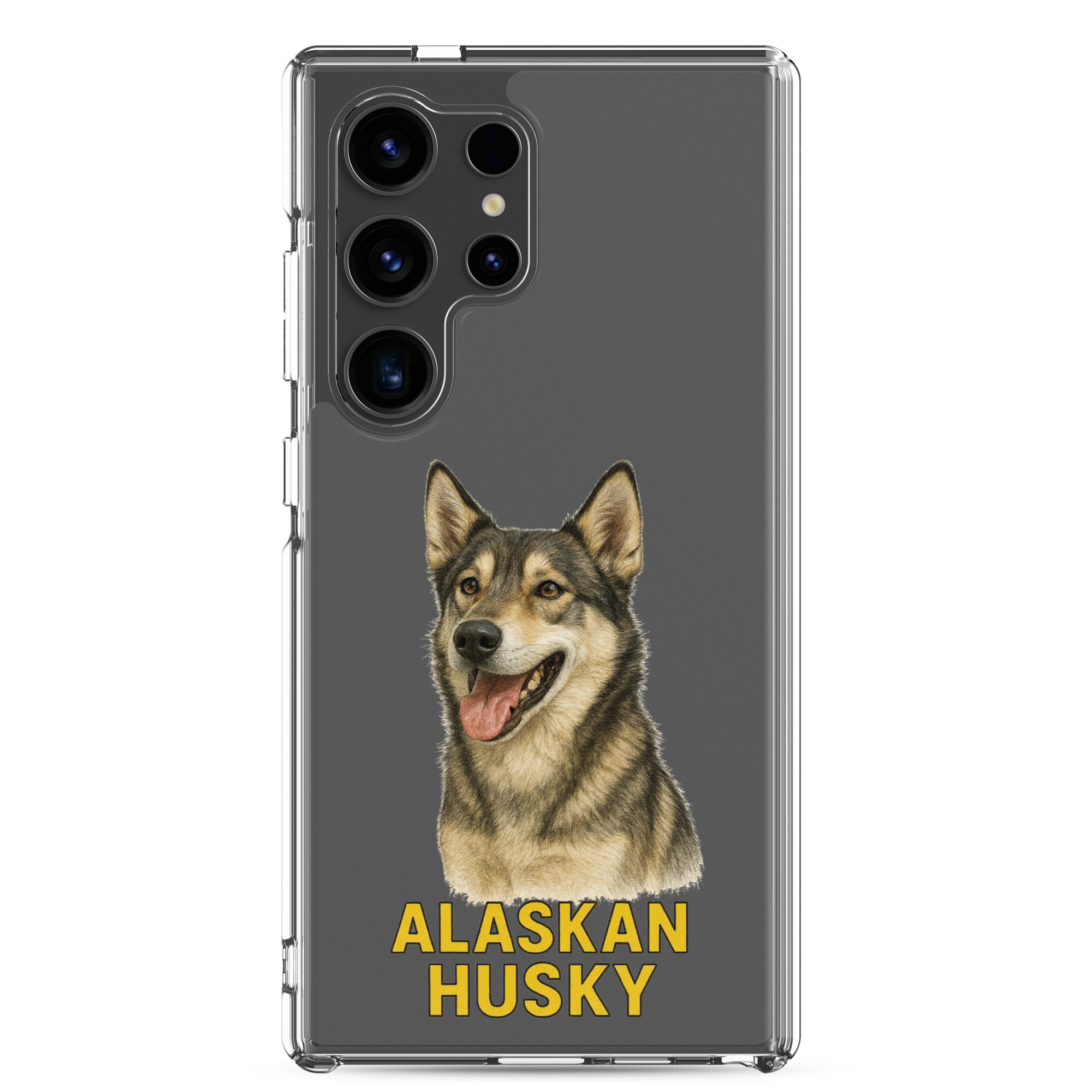 Alaskan Husky Clear Case for Samsung
