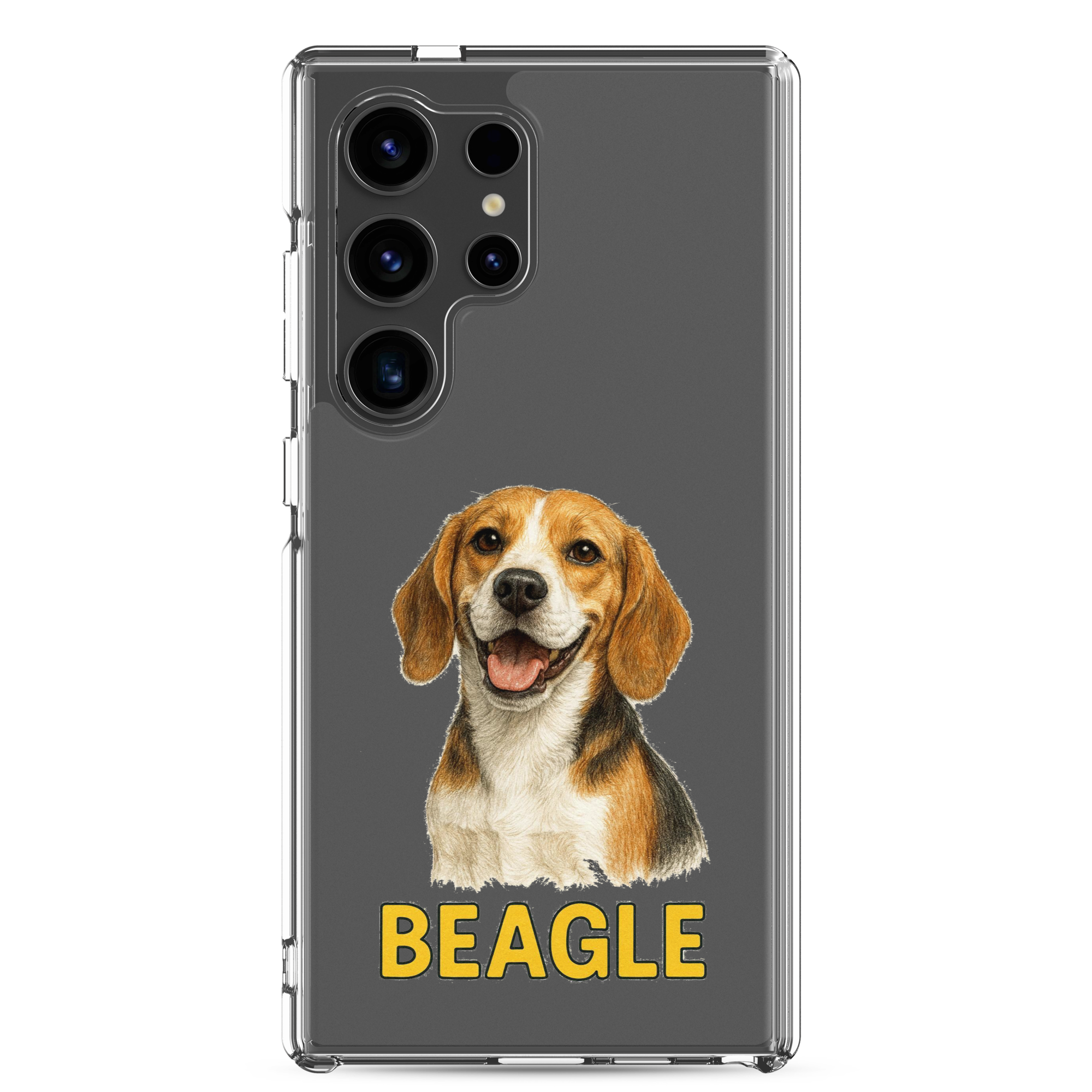 Beagle Clear Case for Samsung